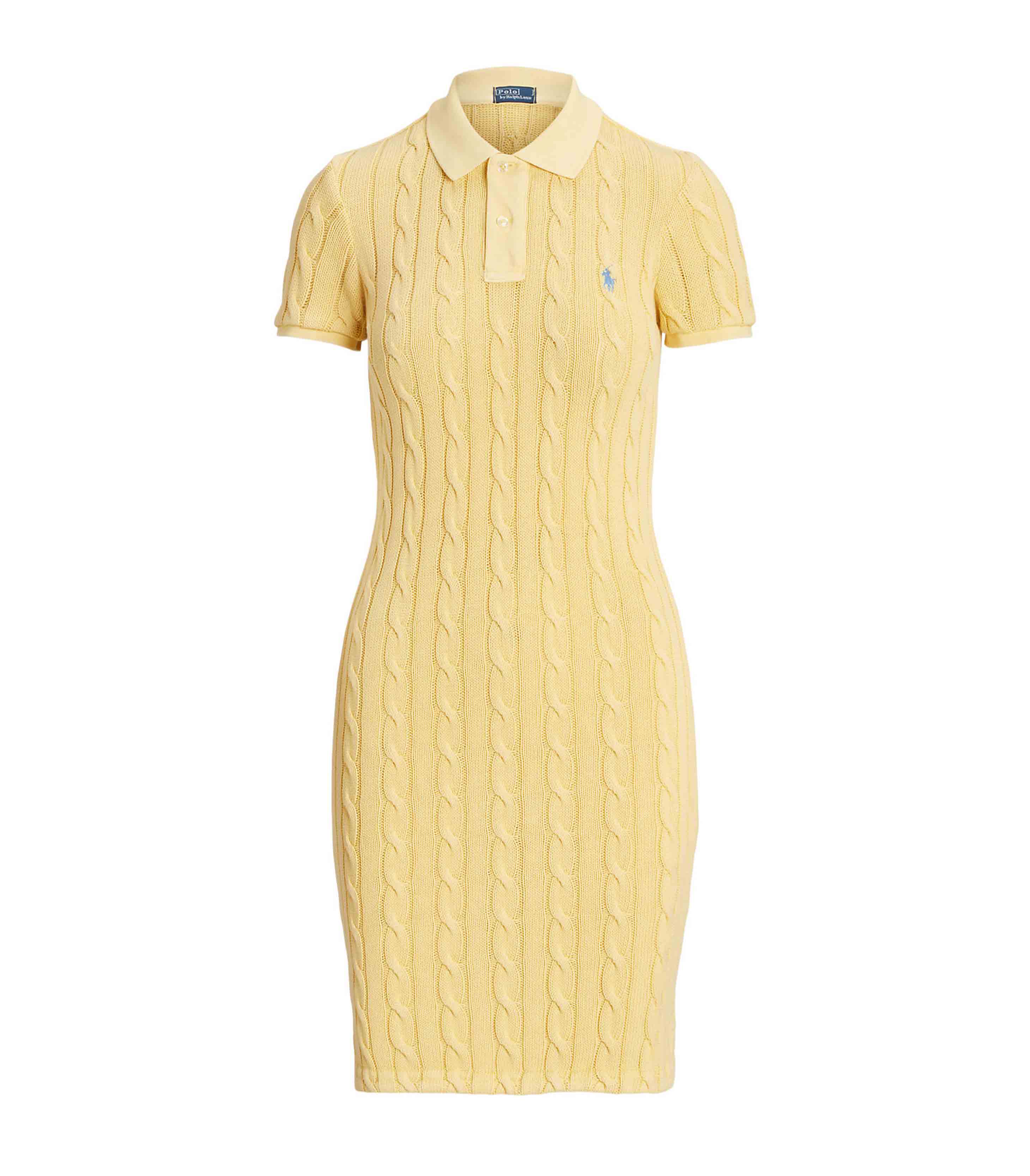 Polo Ralph Lauren Women's Cable Knit Polo Dress
