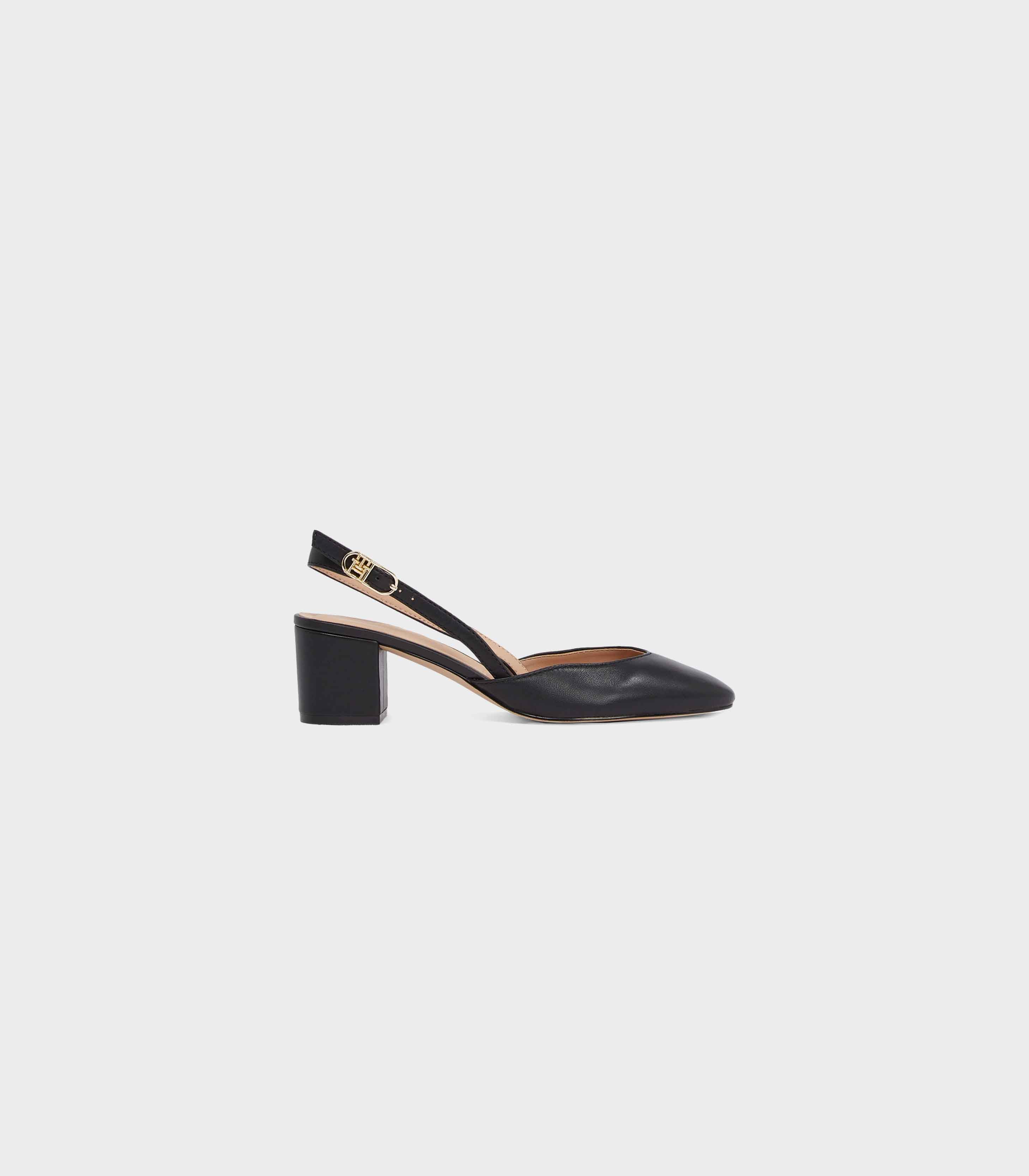 Tommy Hilfiger Leather Slingback Heels