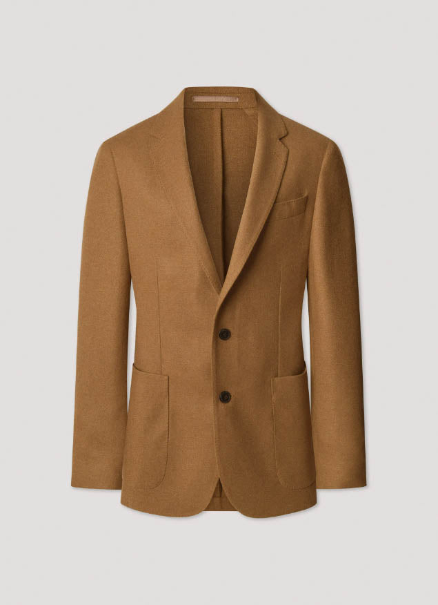 Hackett London Wool Flannel Twill Blazer