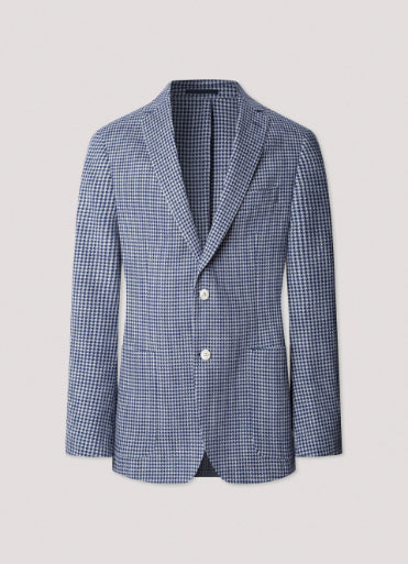 Hackett London Men's Mouline Houndstooth Blazer - Main Image