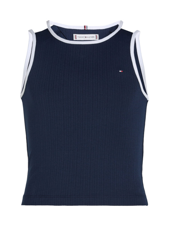 Tommy Hilfiger Girls' Ribbed Tank Top