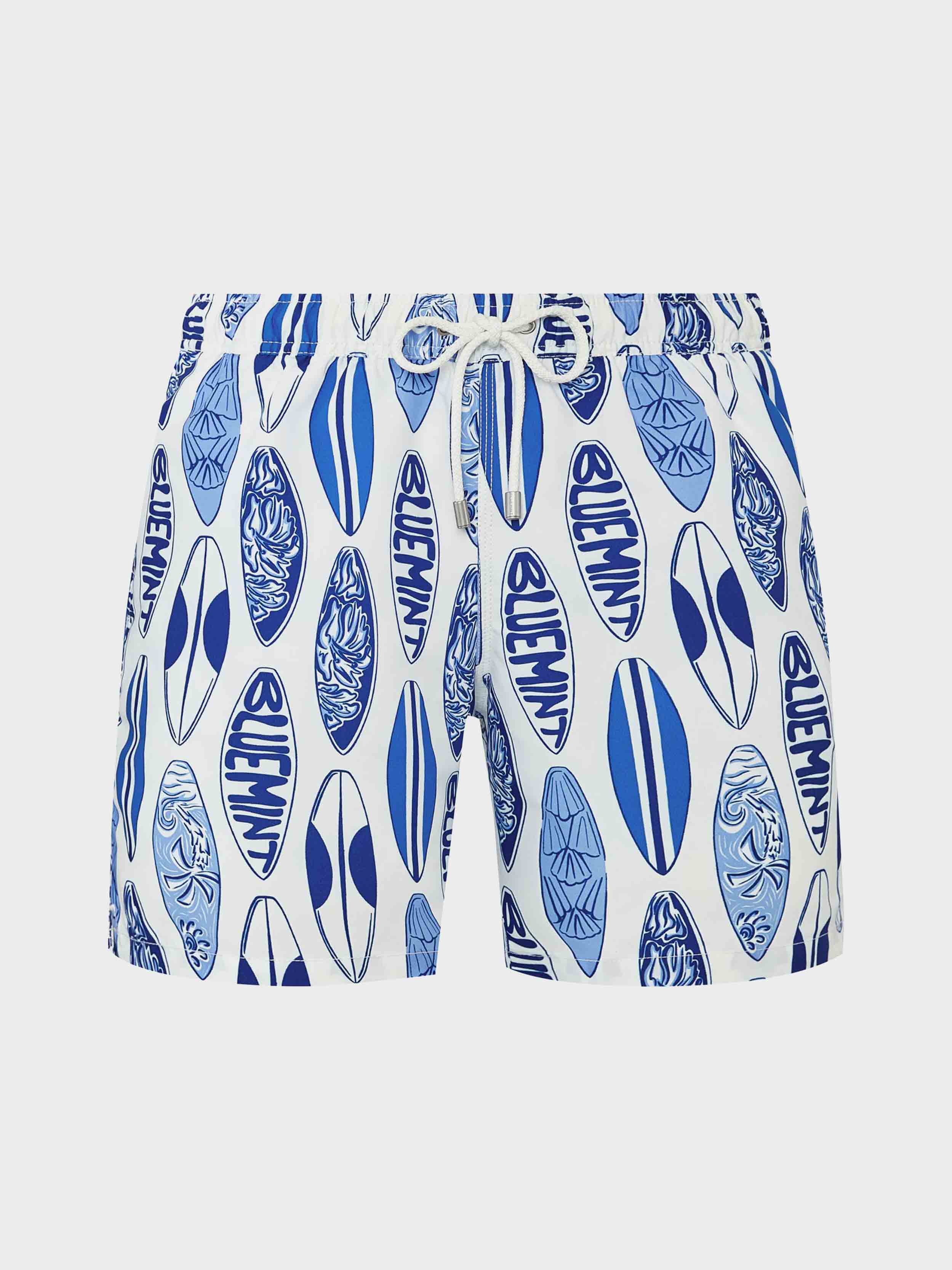 White / Blue