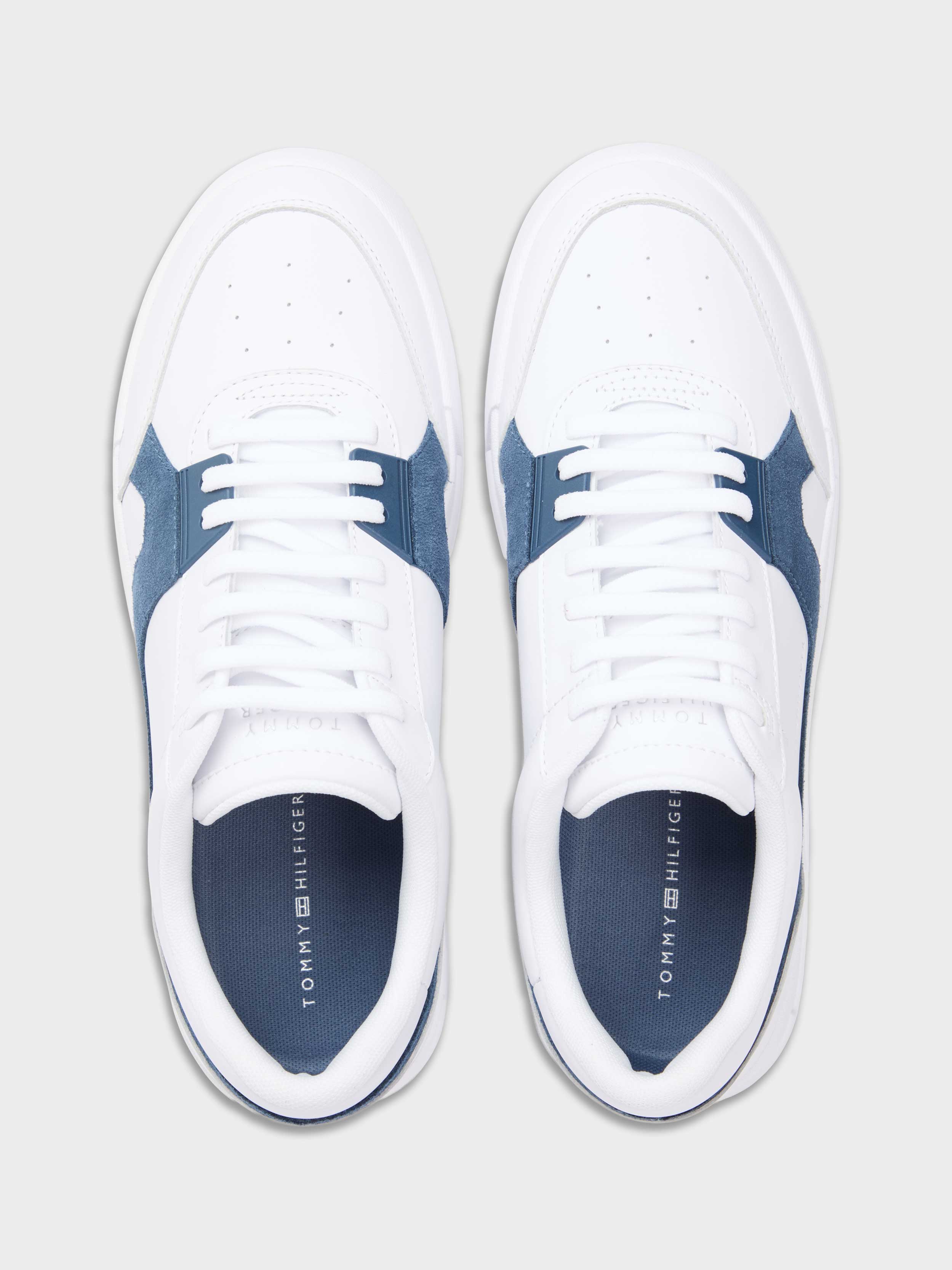 White / Blue
