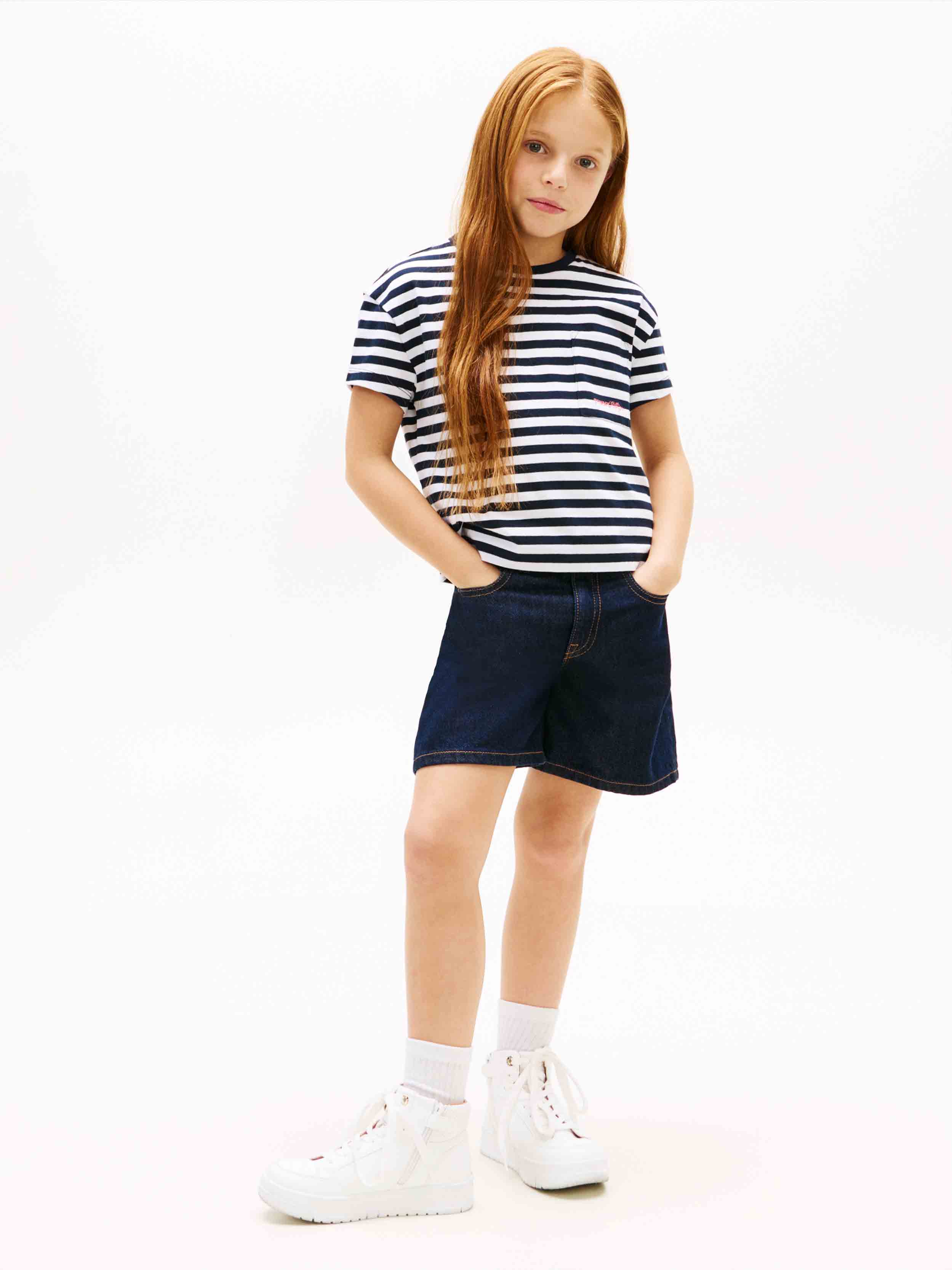 White / Navy