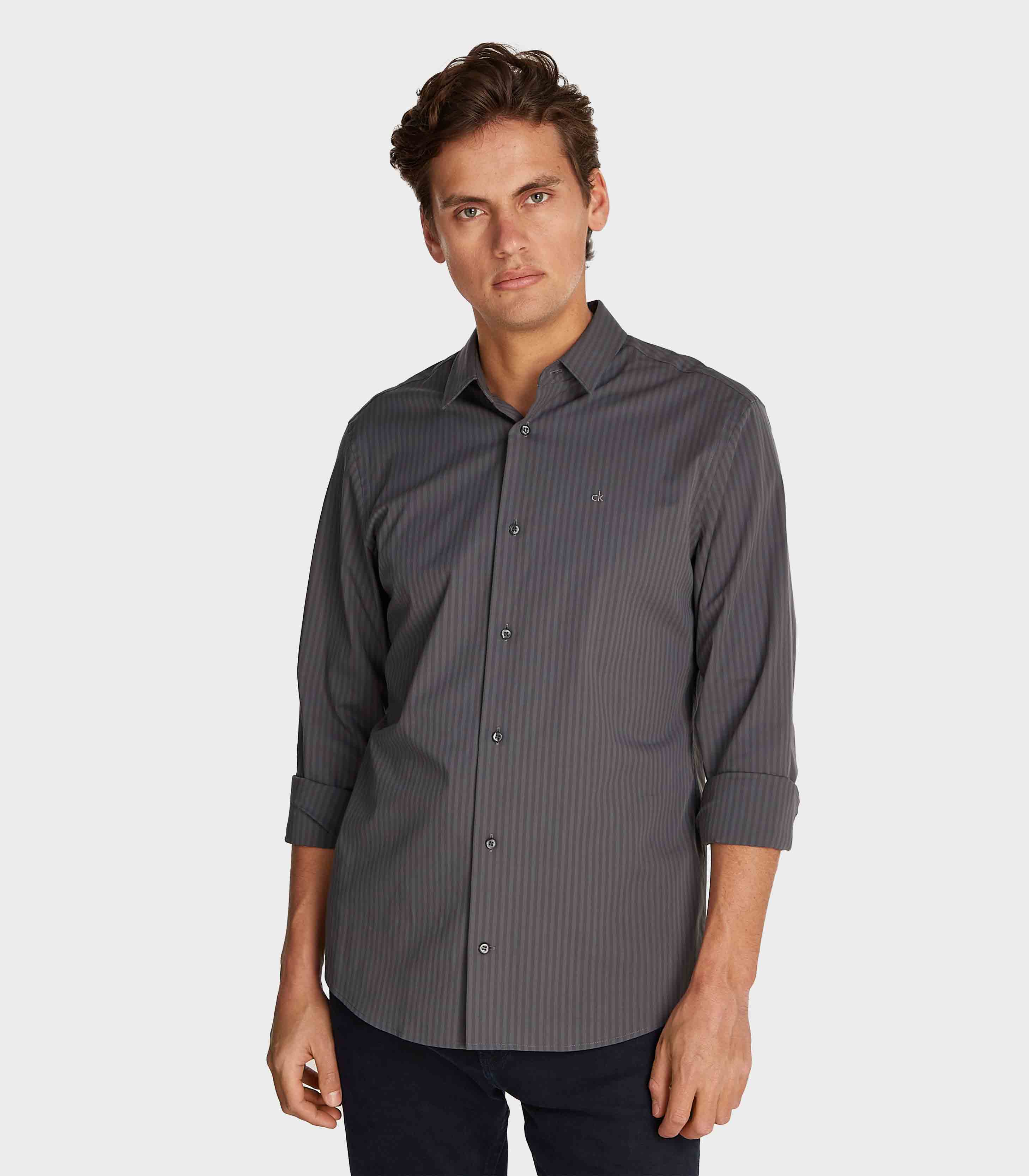 Charcoal gray
