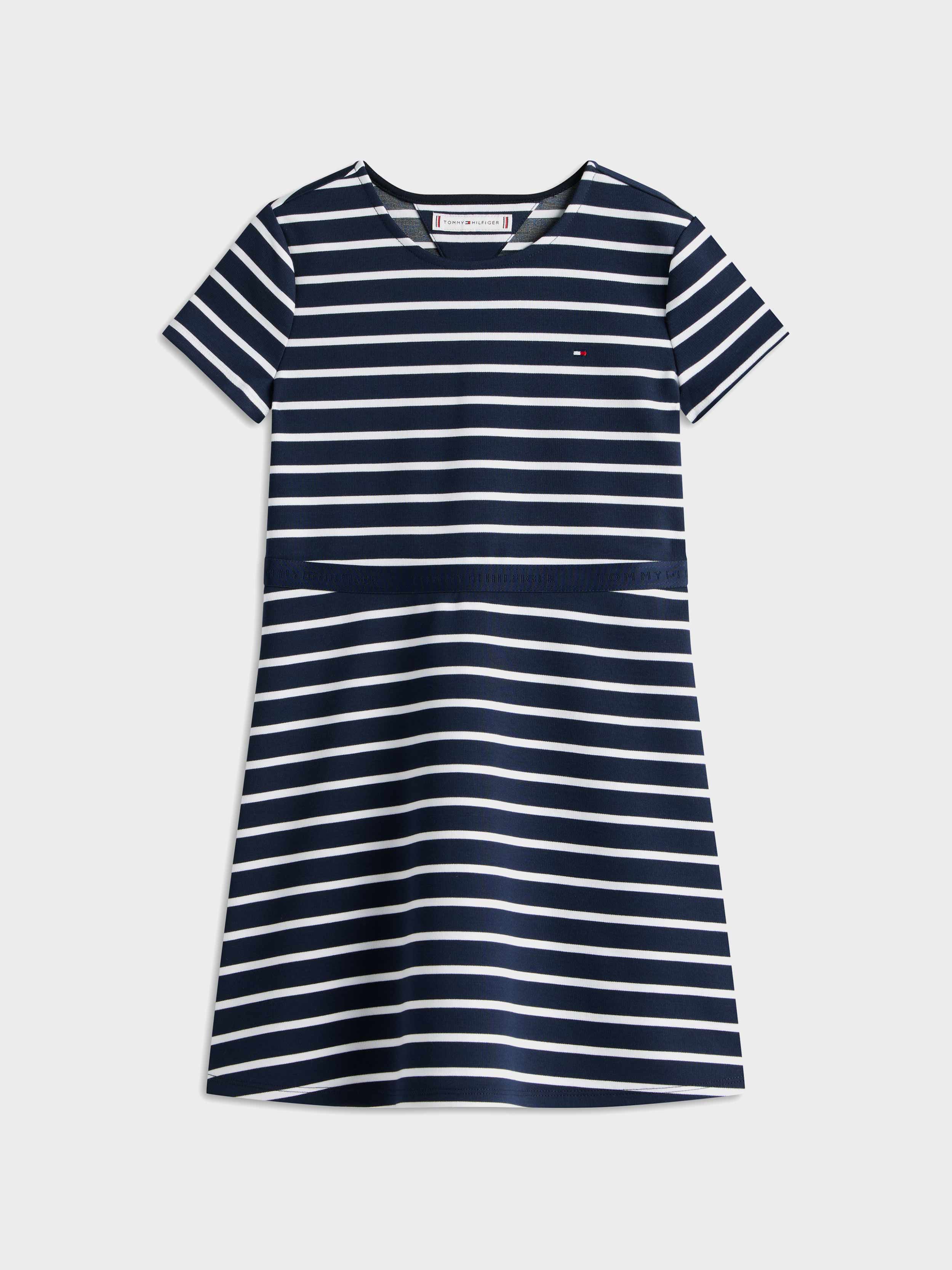 White/Navy stripe