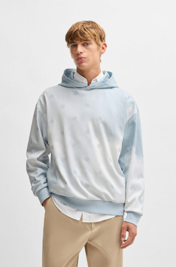 light Blue / White stripe