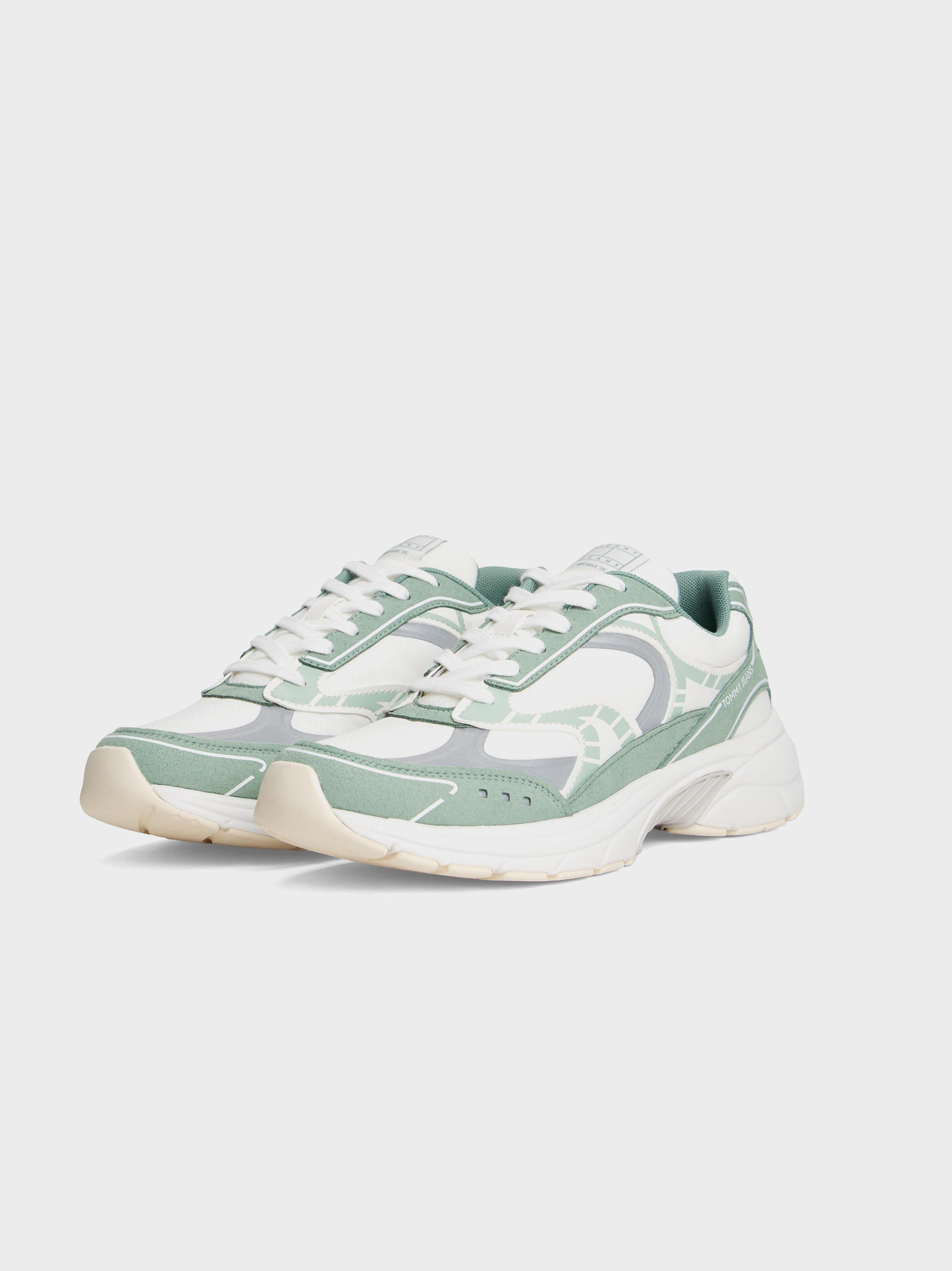 Ecru / Green