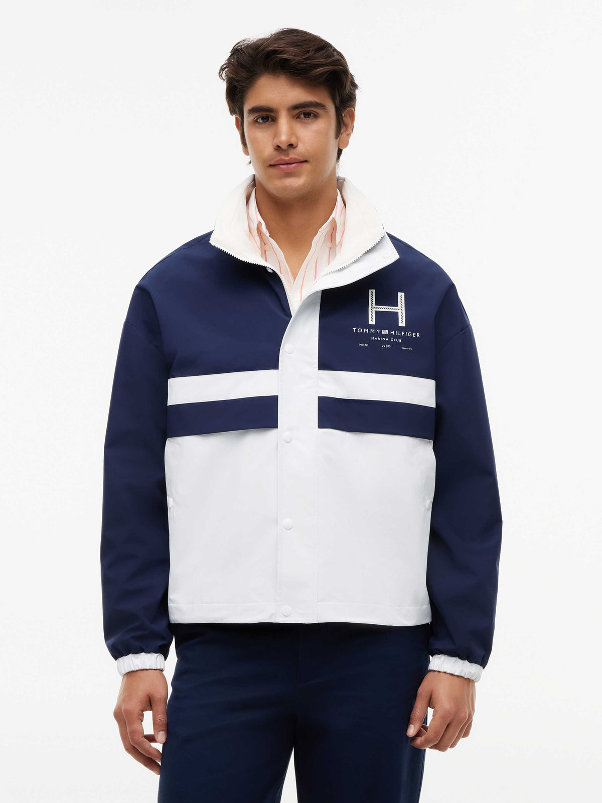 White/Navy