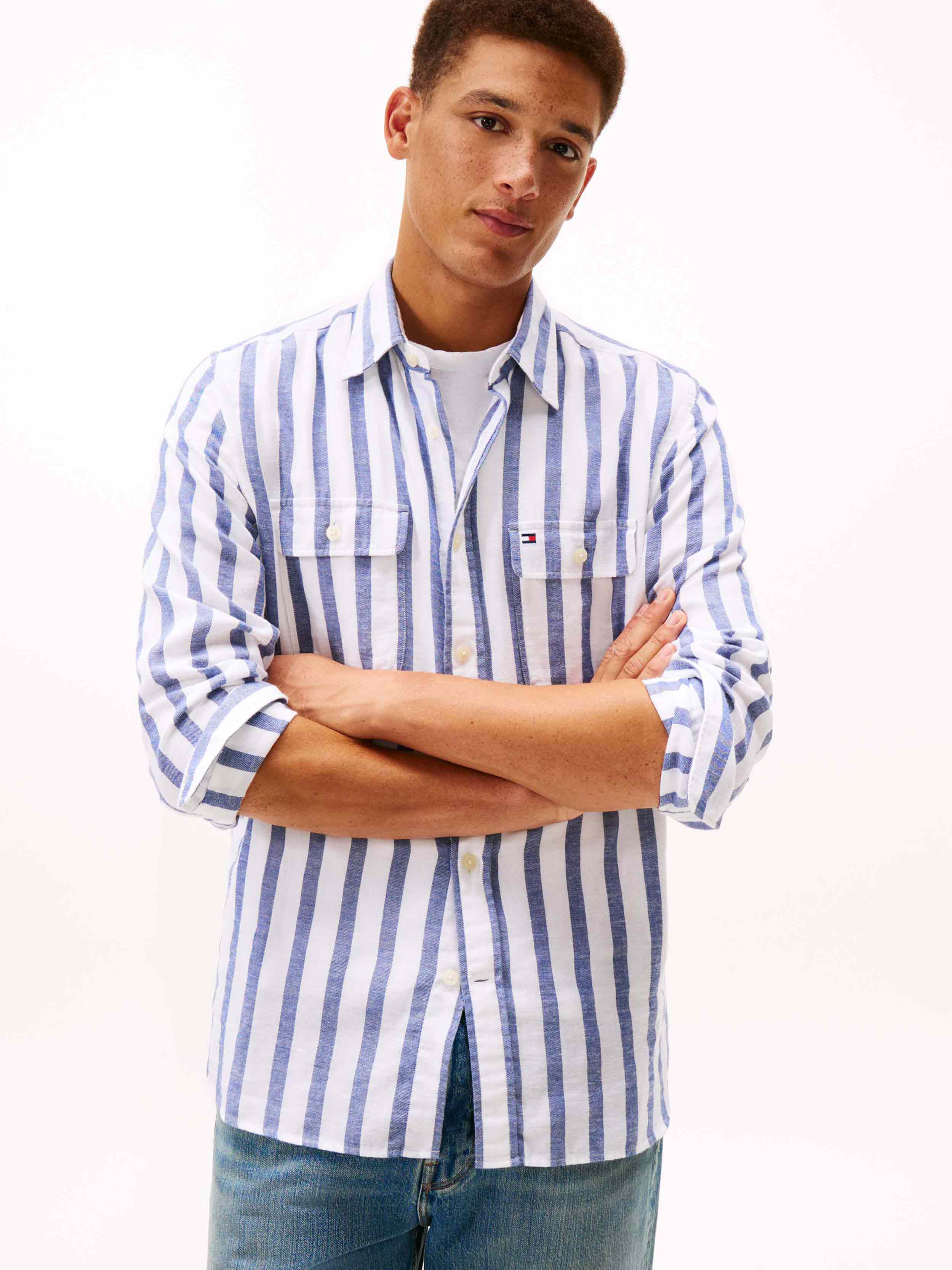 Bold Blue Stripe