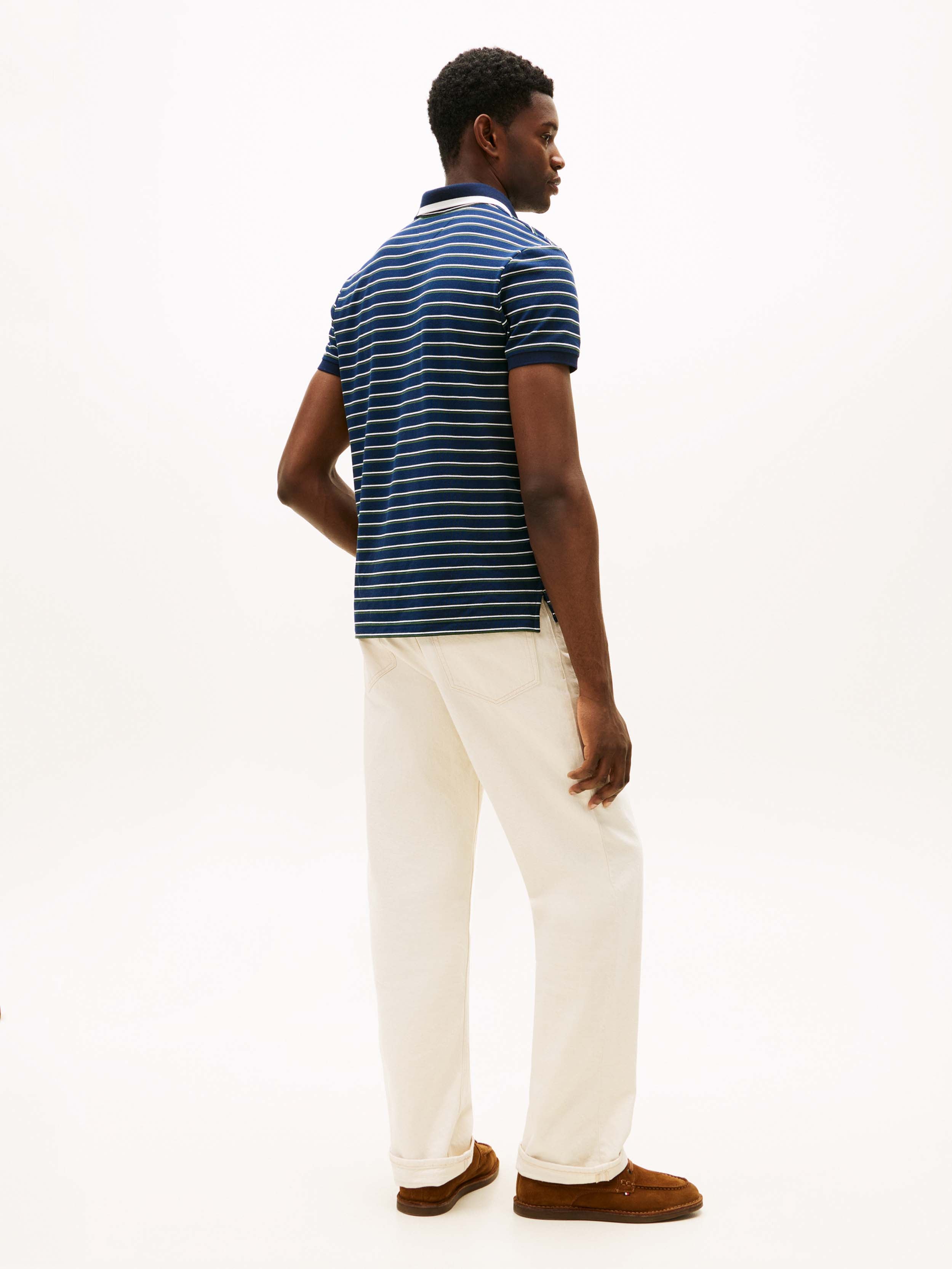 Navy \ White stripe