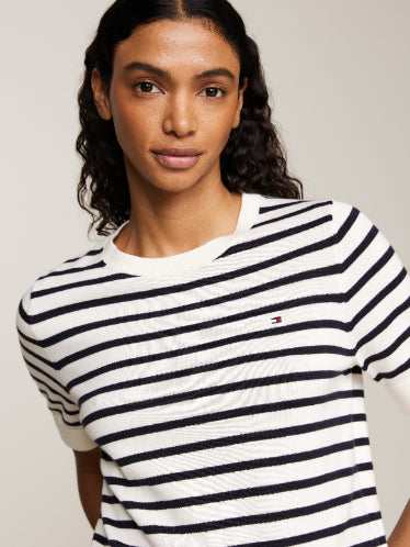 Navy / Ecru