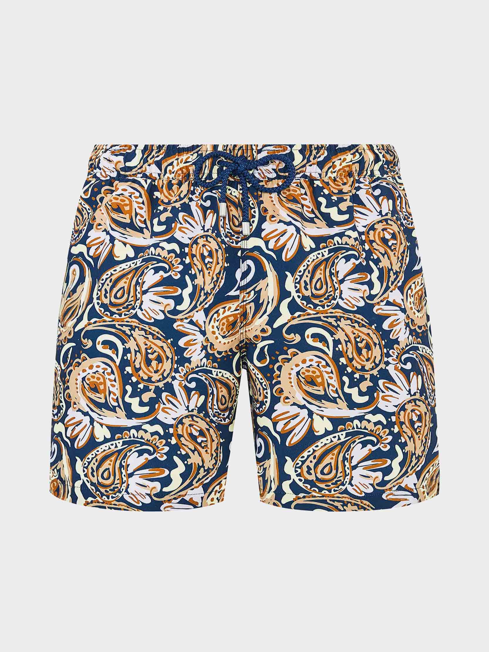 Logo Print Navy