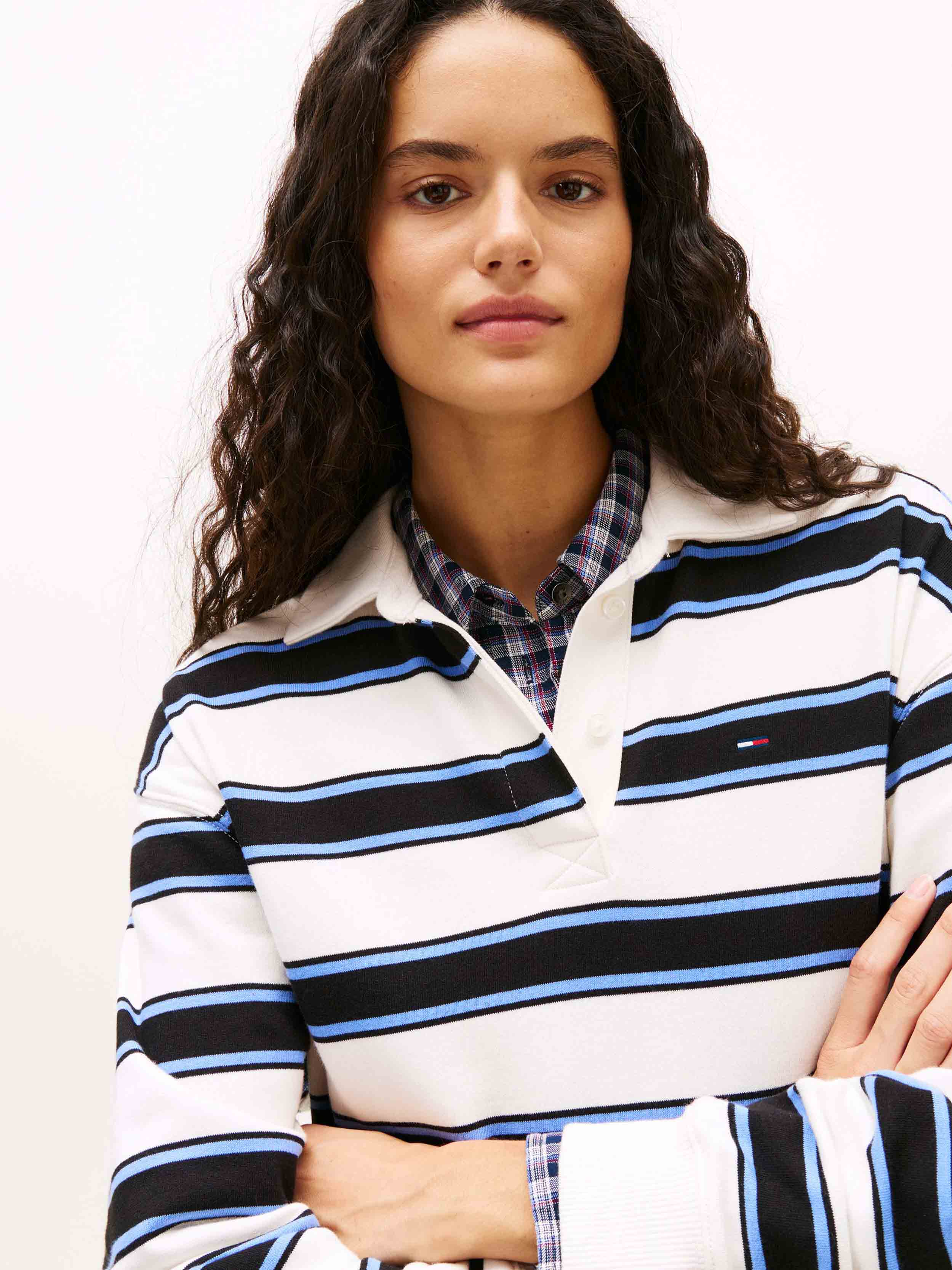 Navy \ White stripe