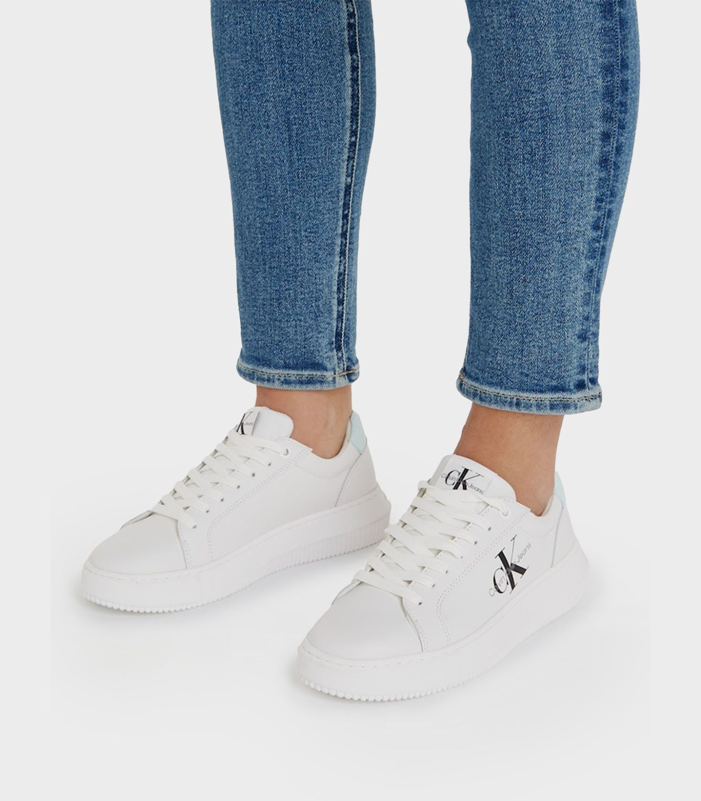 White/Sprout Green