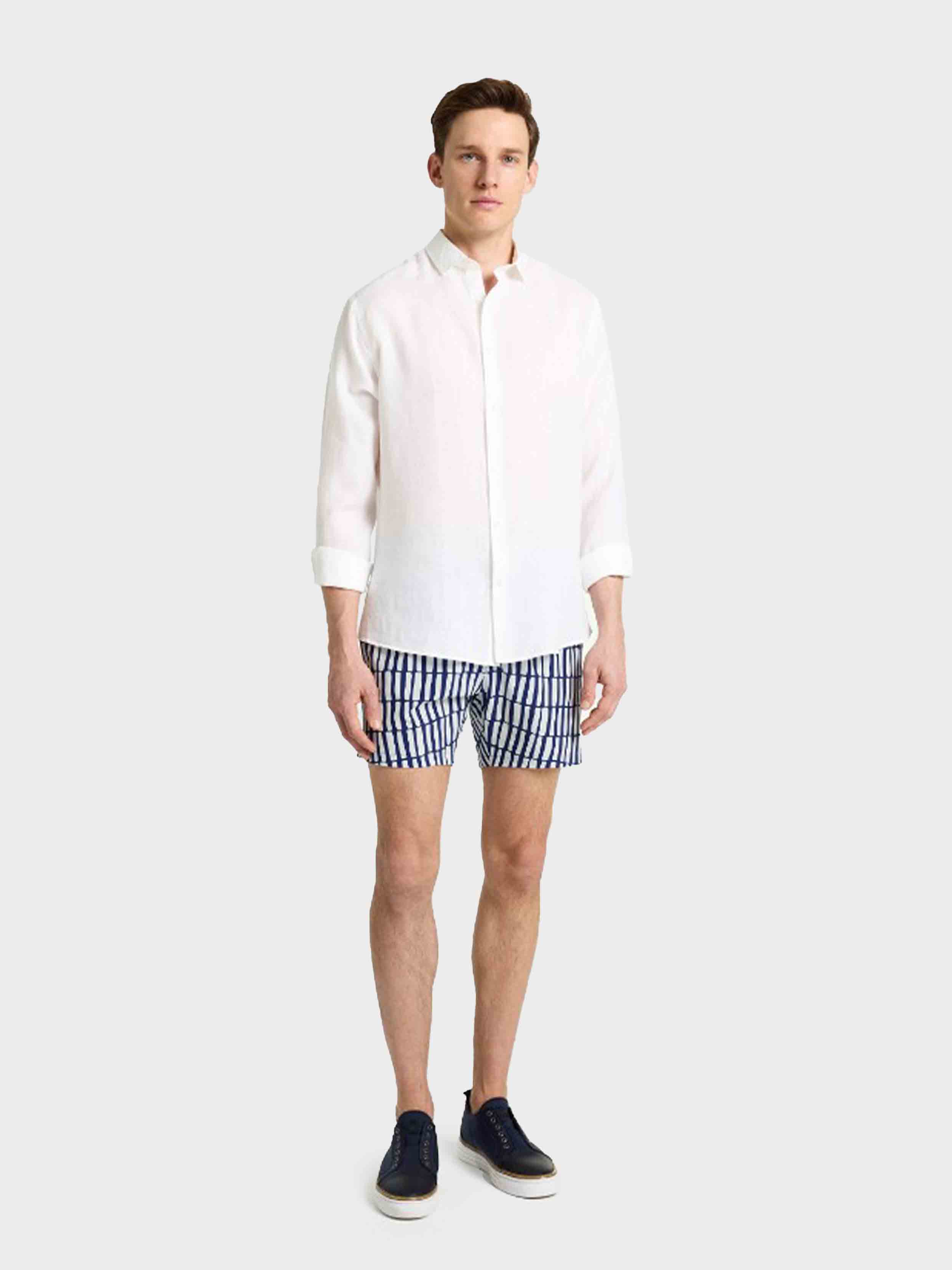 Navy/White