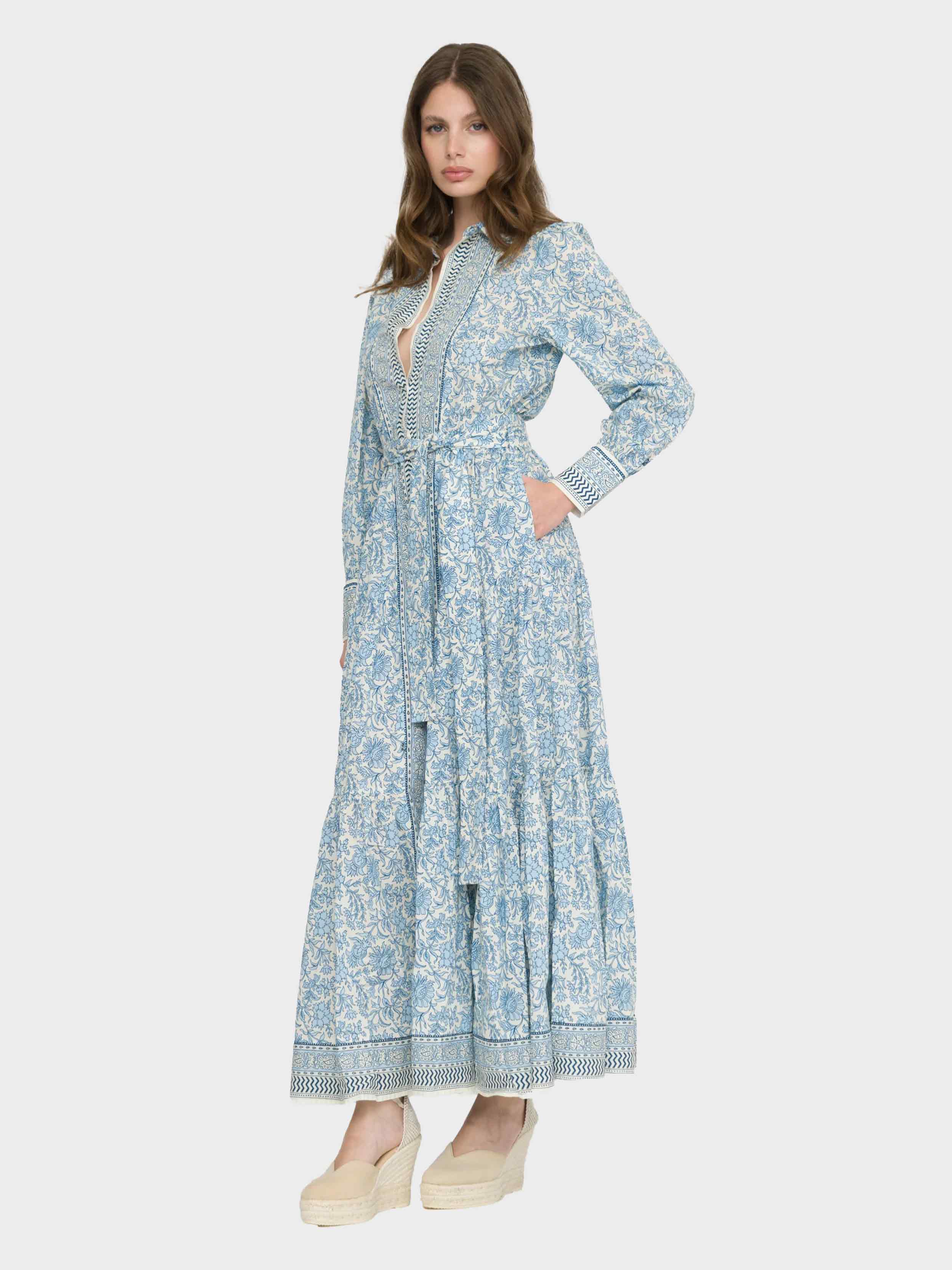 Floral Blue