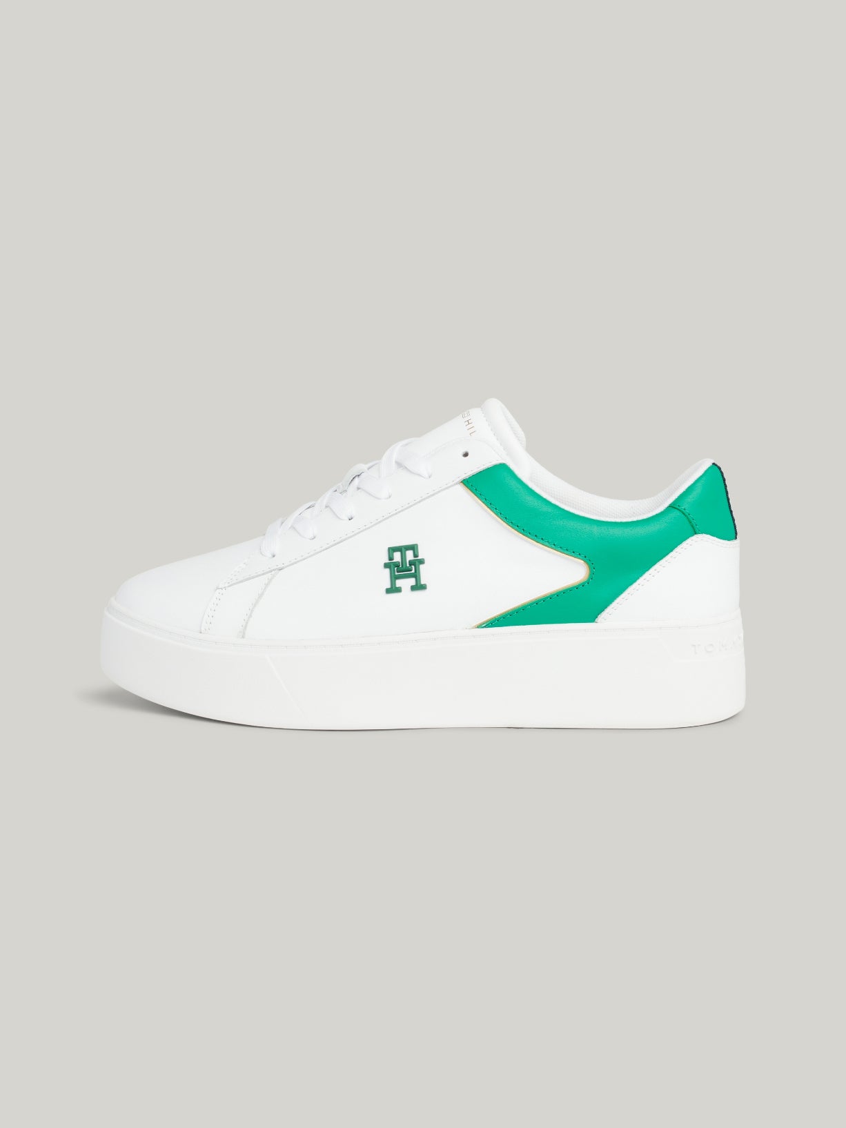 white /green