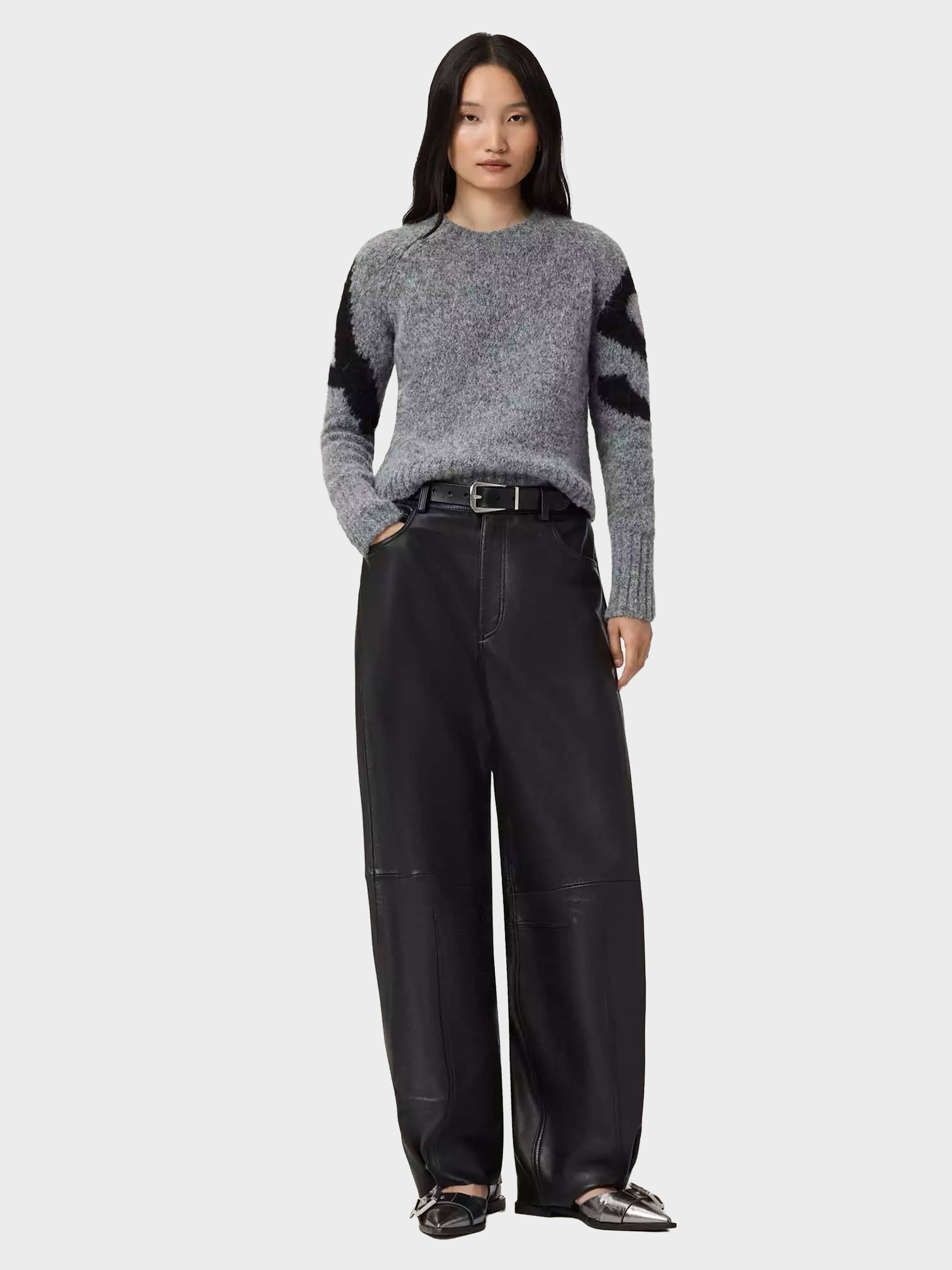 GREY/BLACK