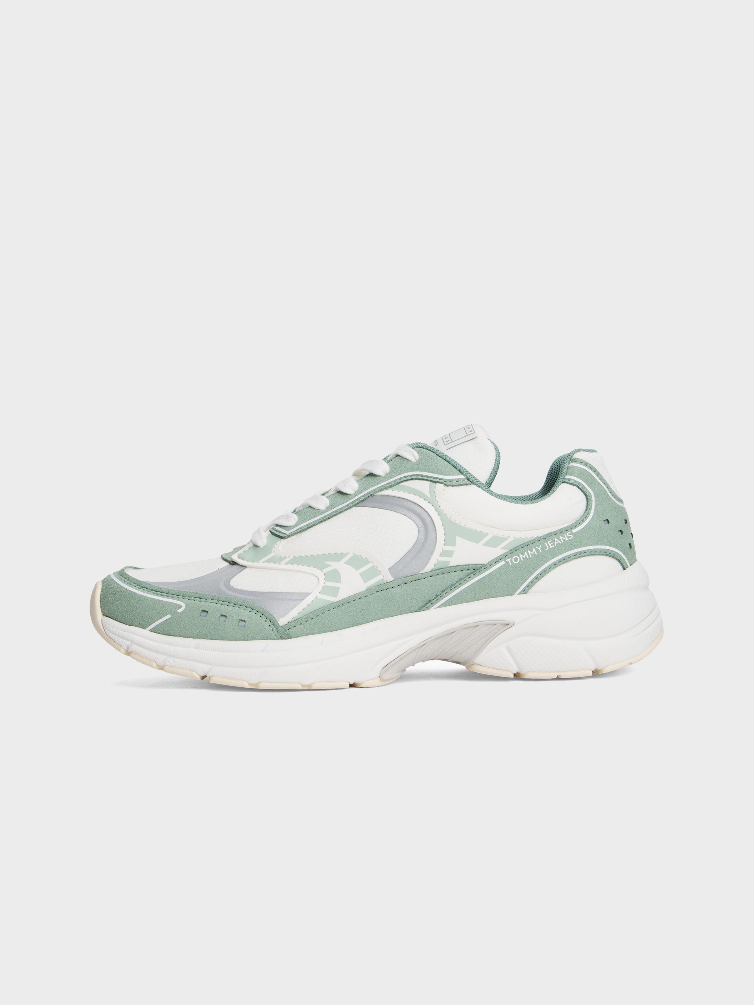 Ecru / Green