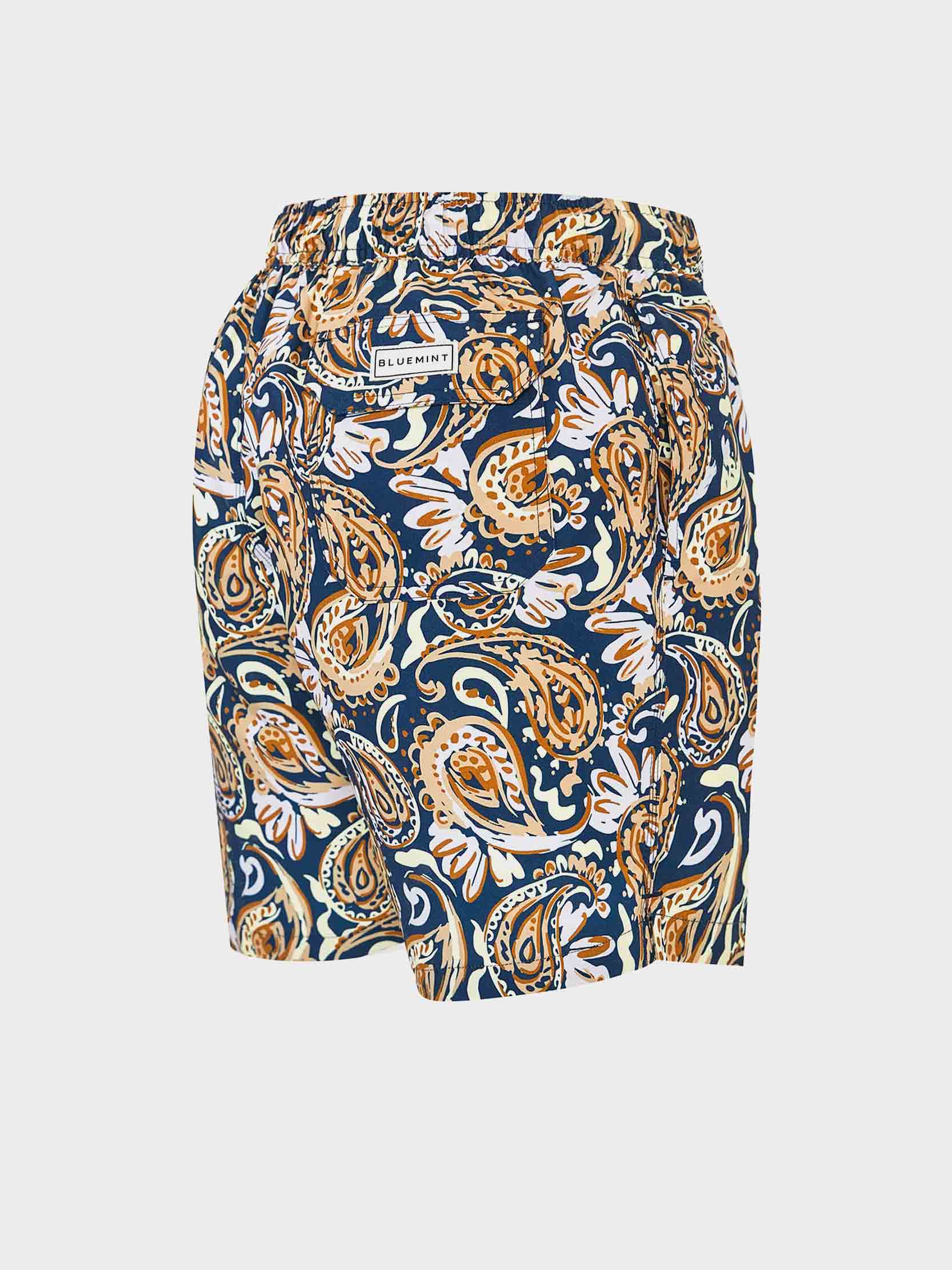 Logo Print Navy