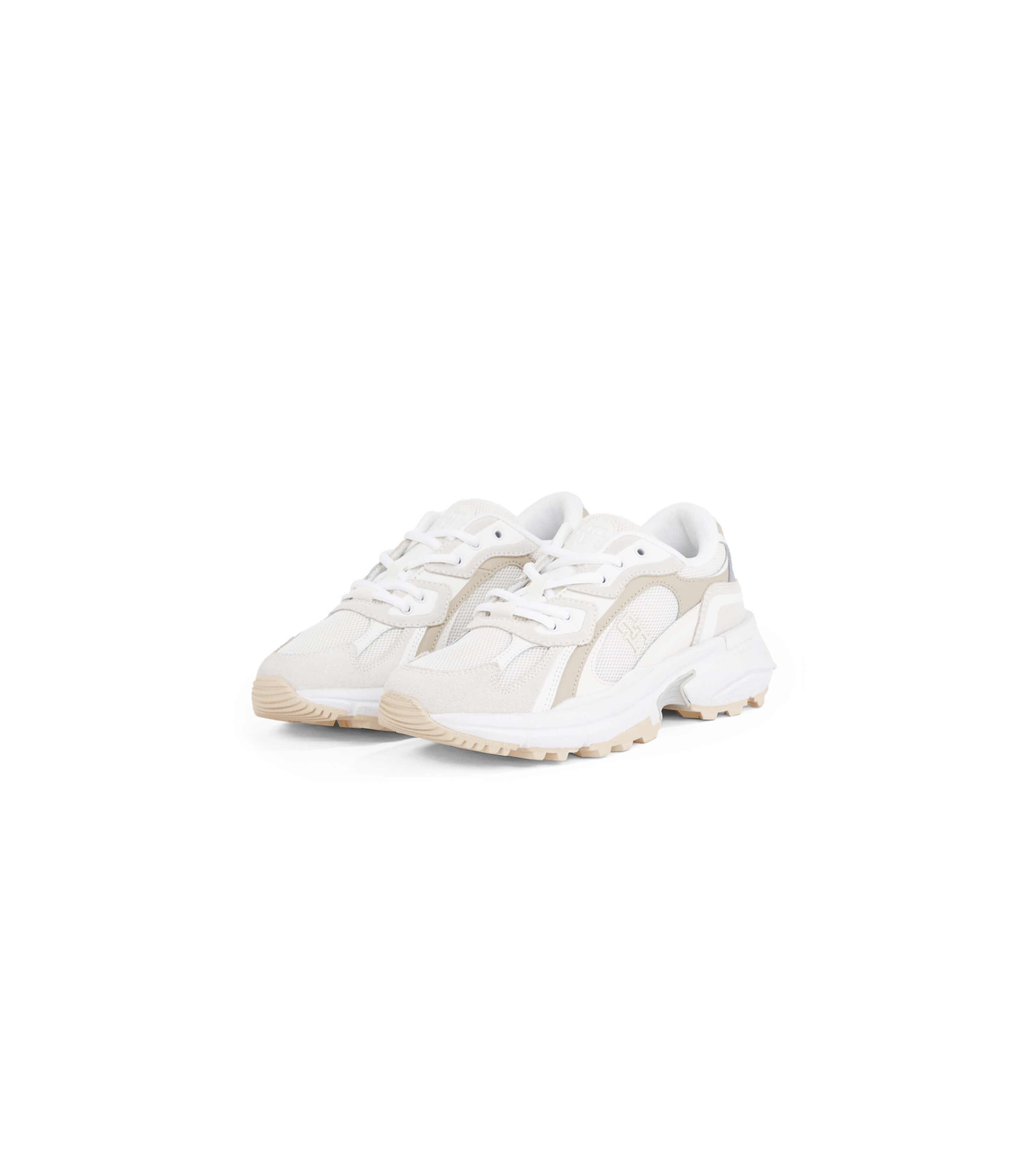 Beige/White
