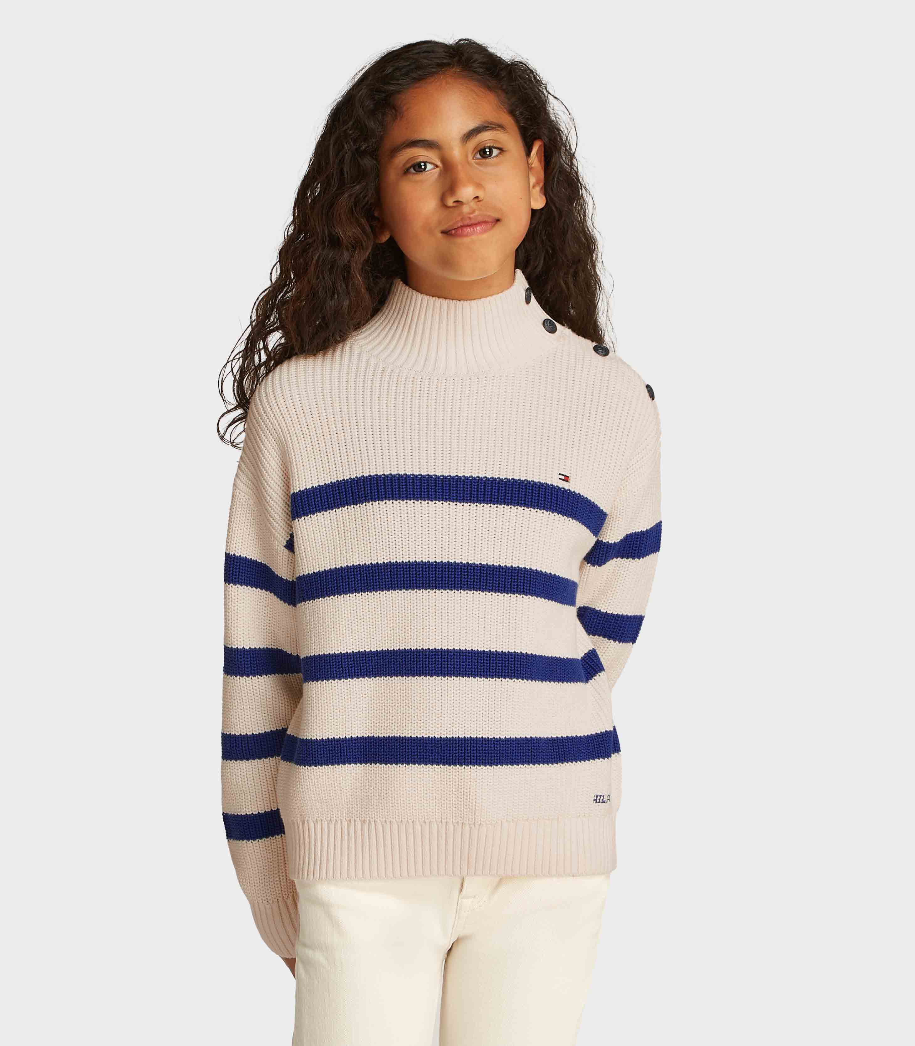 Ivory/blue