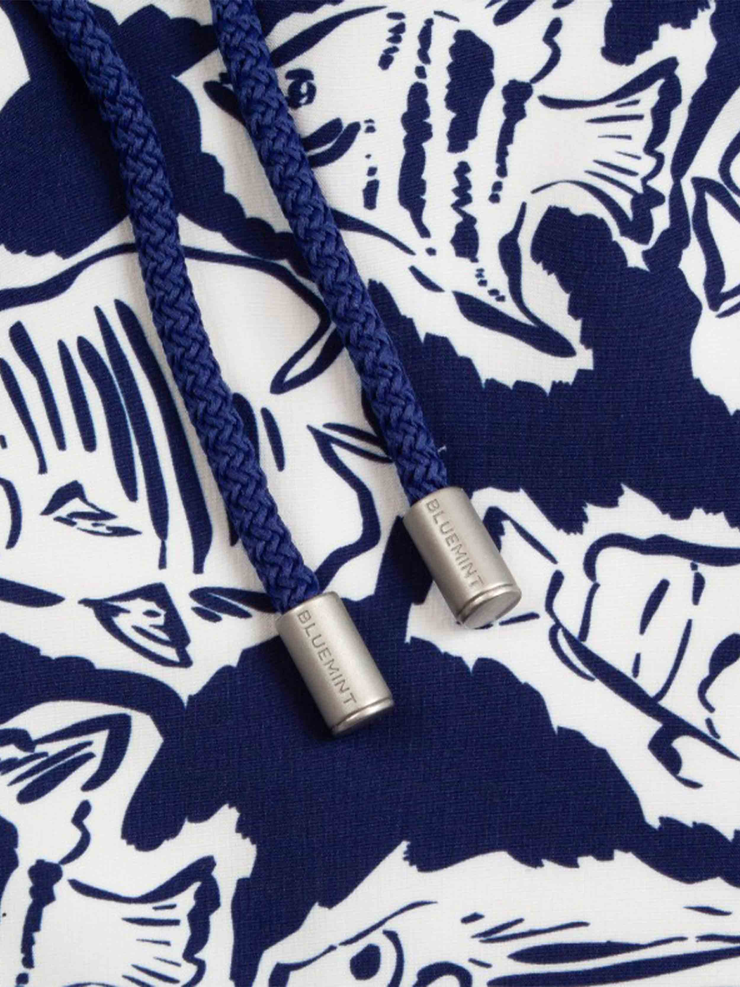 Navy/White