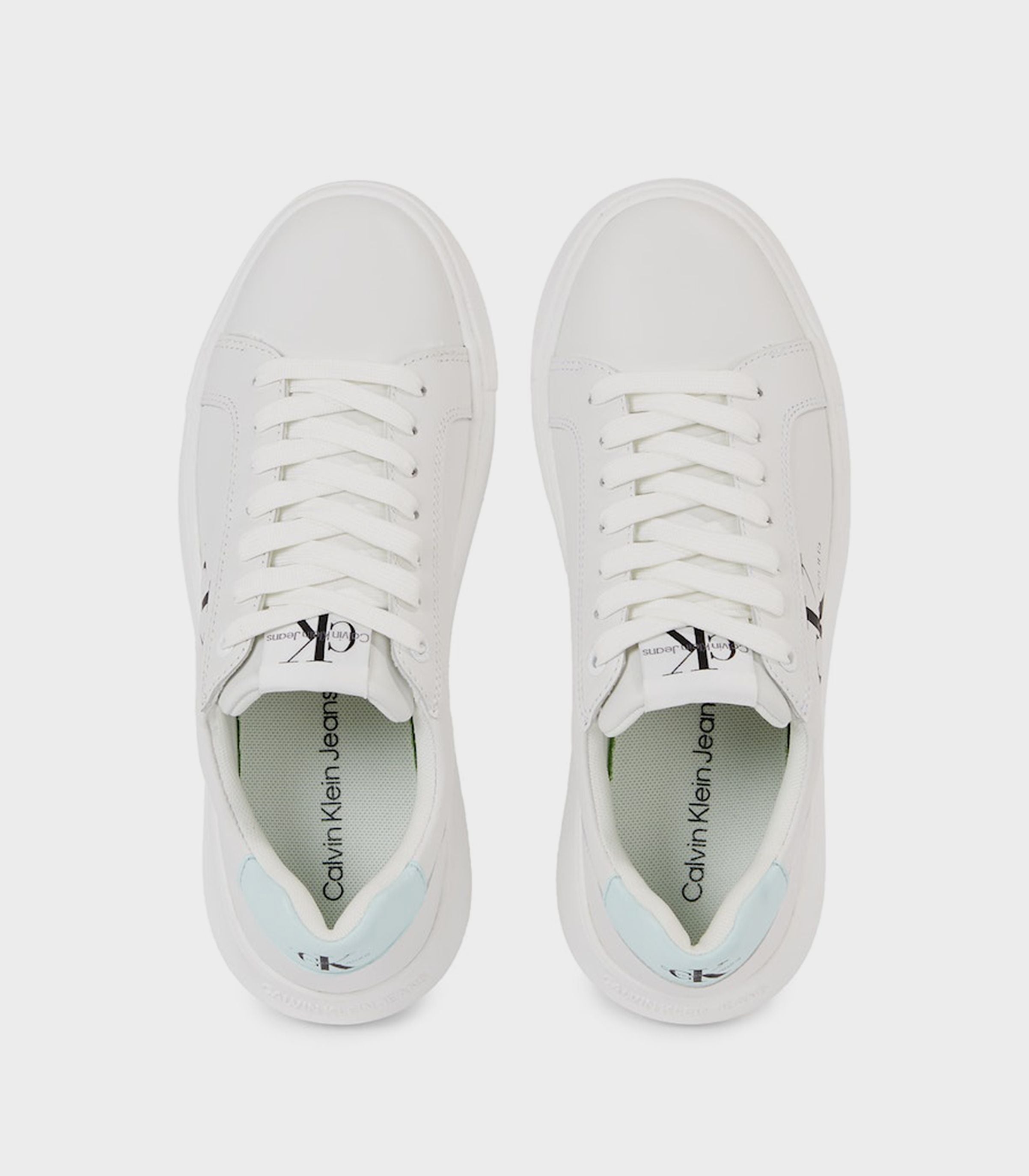 White/Sprout Green