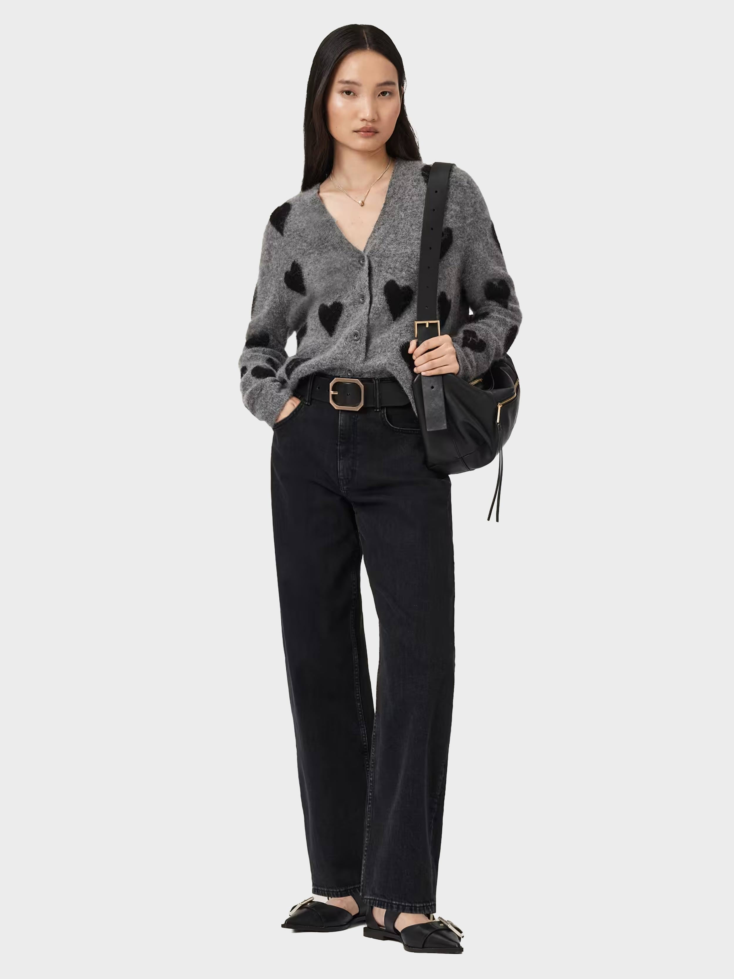 GREY/BLACK