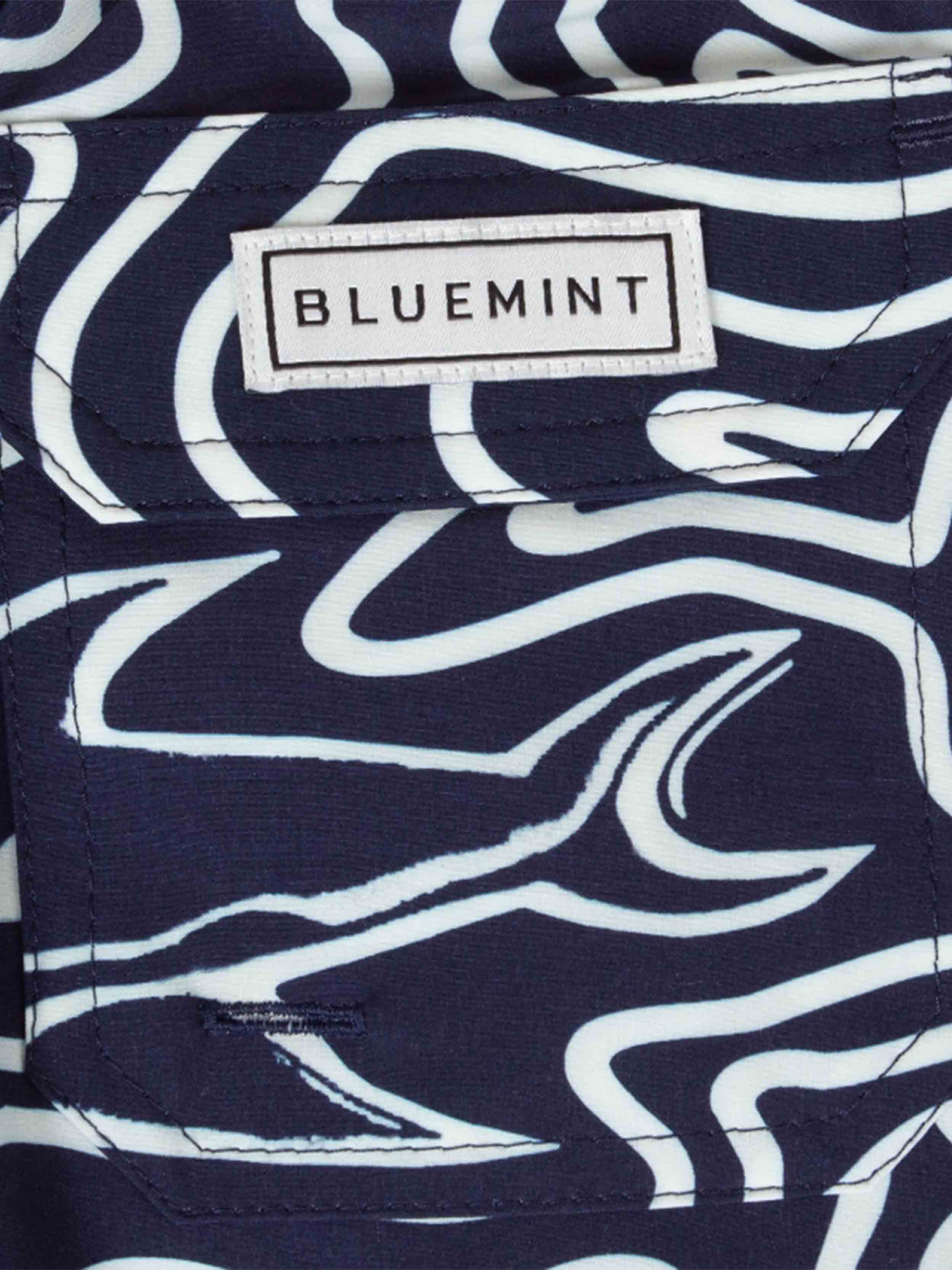 Navy/White