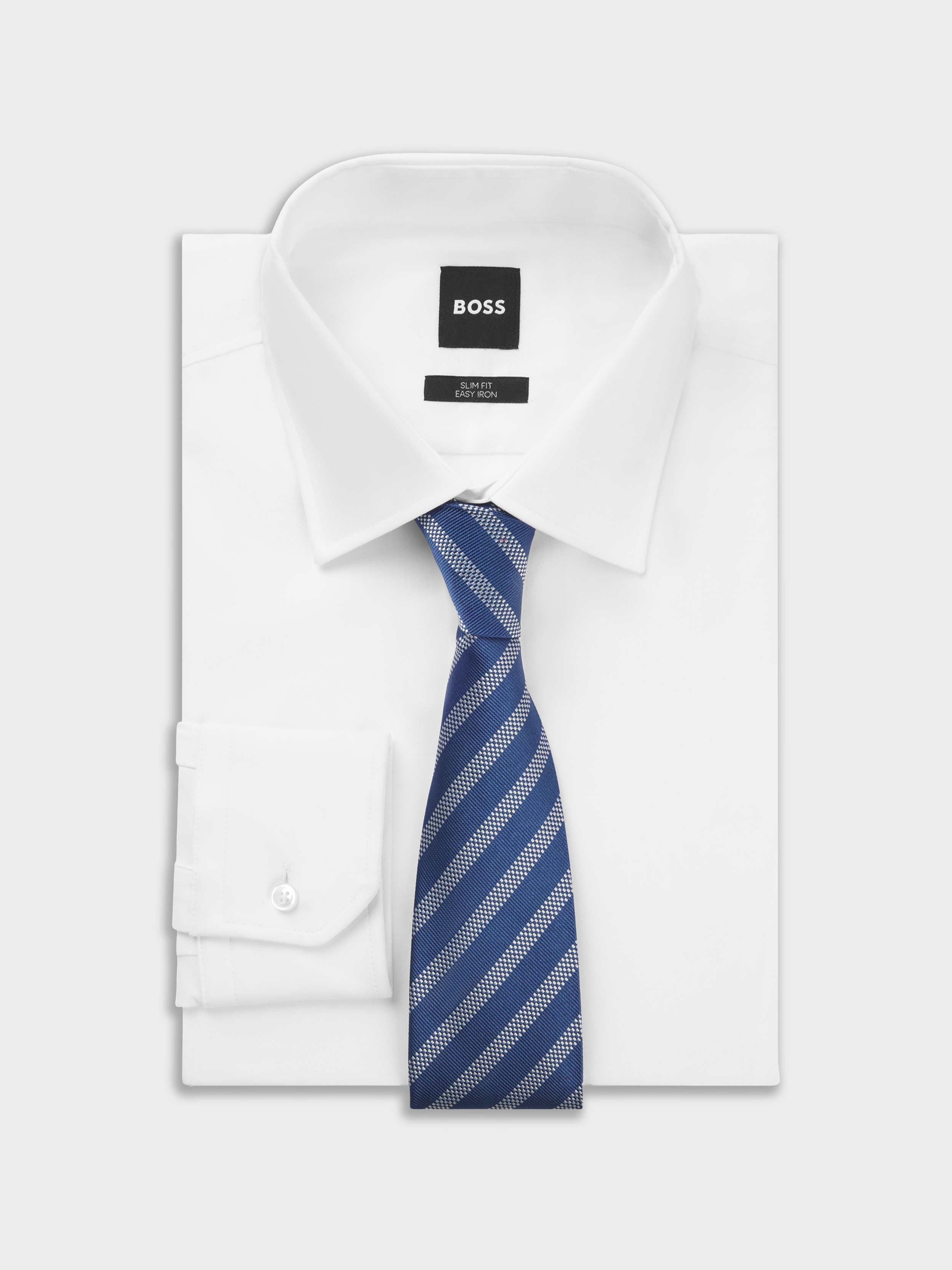 light Blue / White stripe