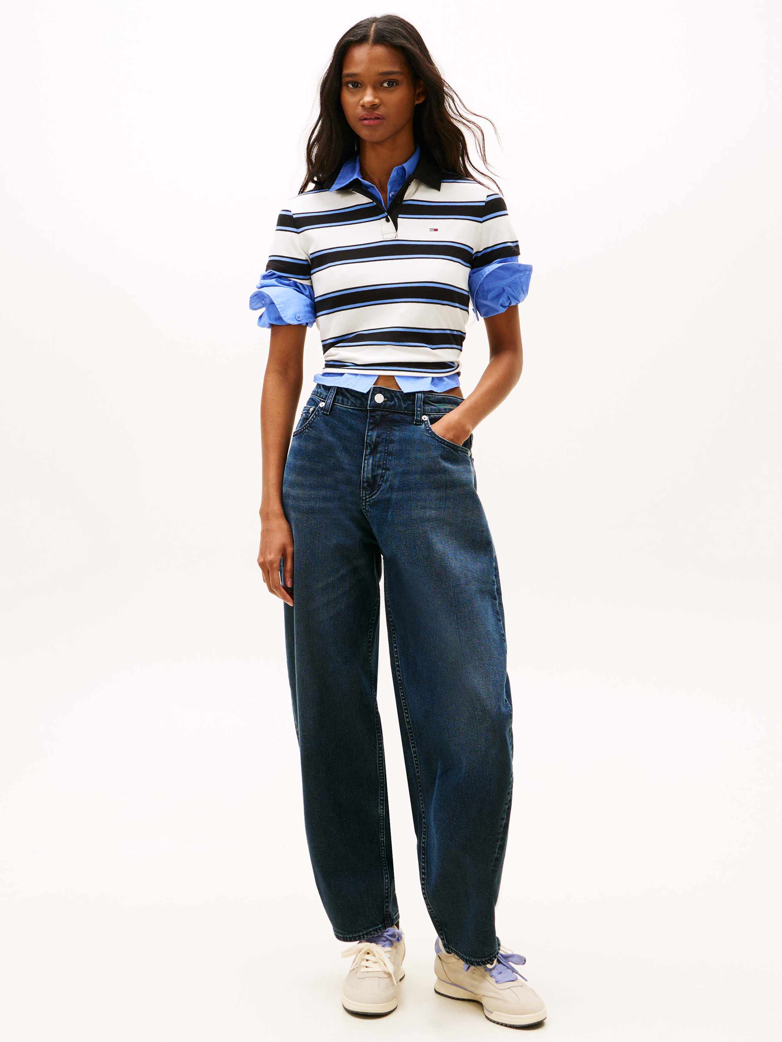 Navy \ White stripe