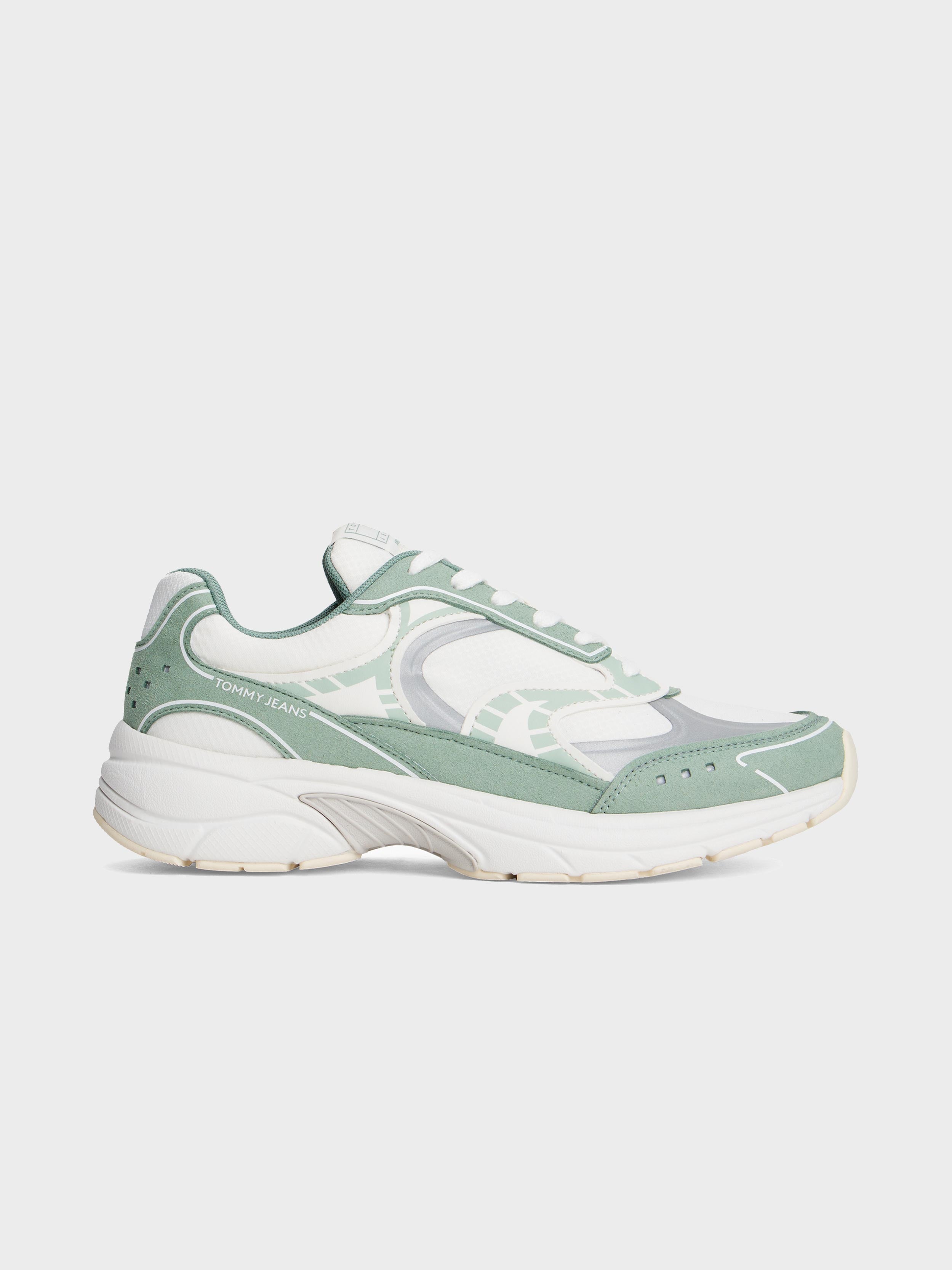 Ecru / Green