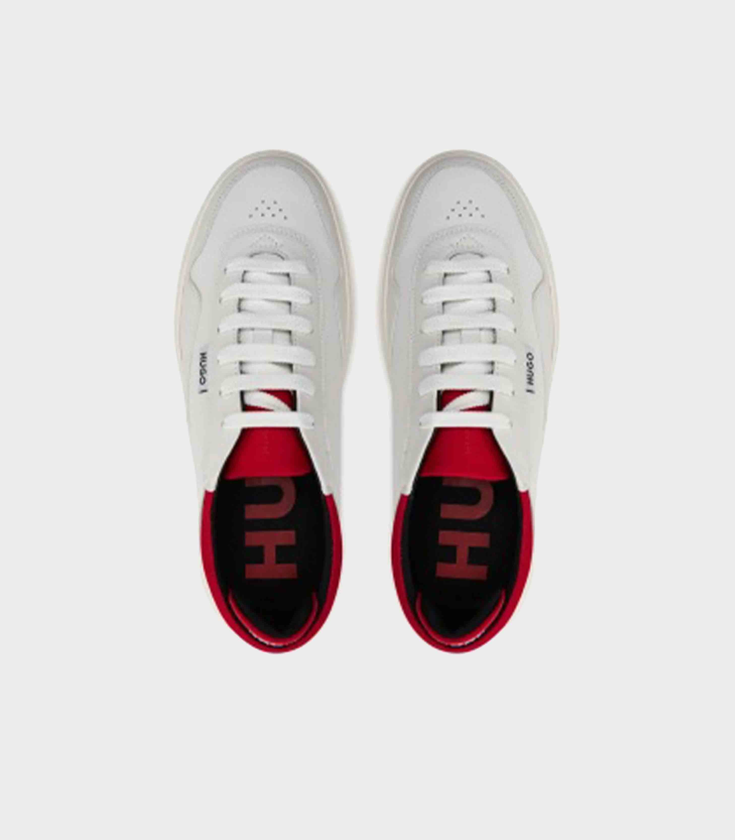 Cream / Red