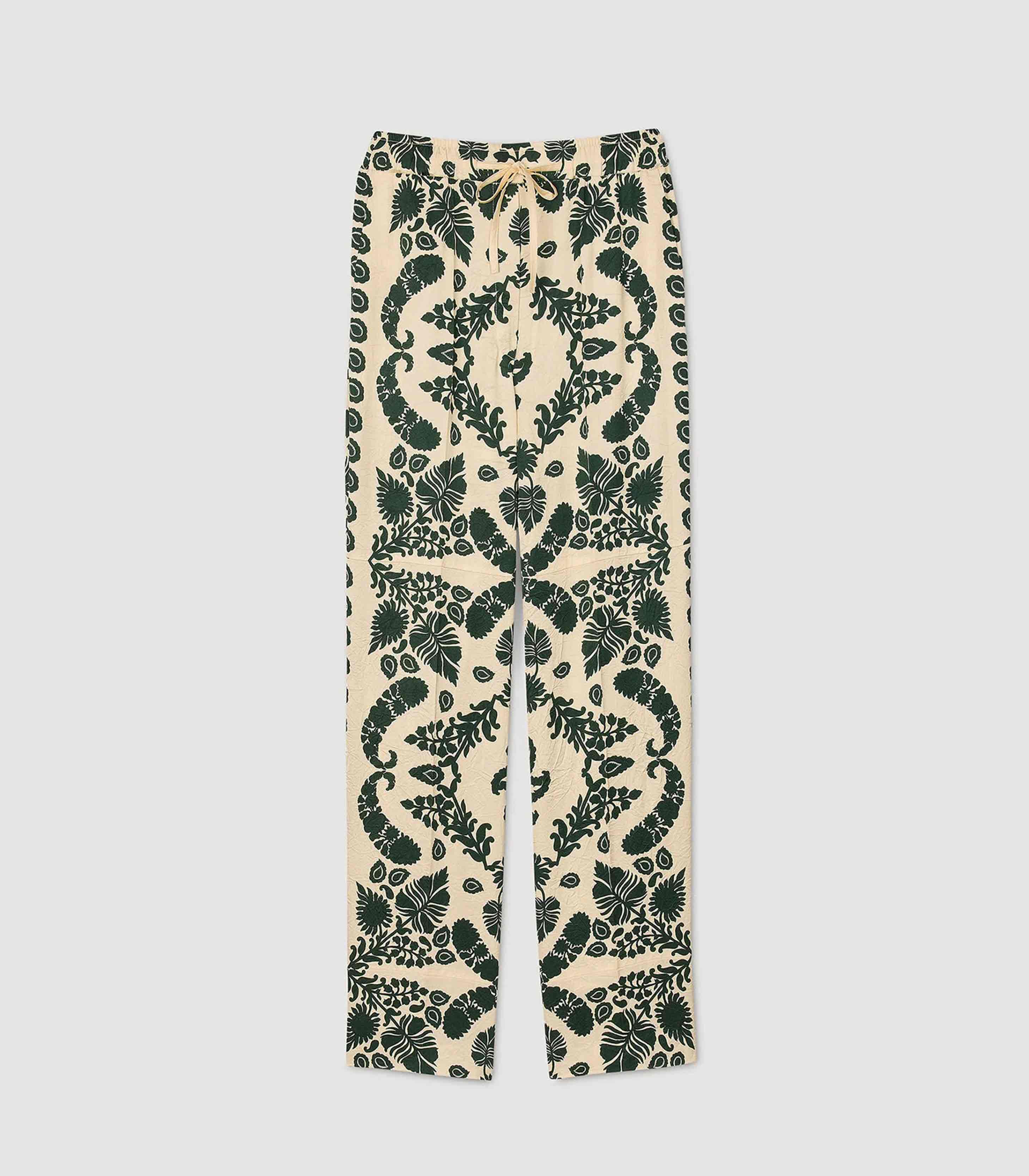Ecru / Green