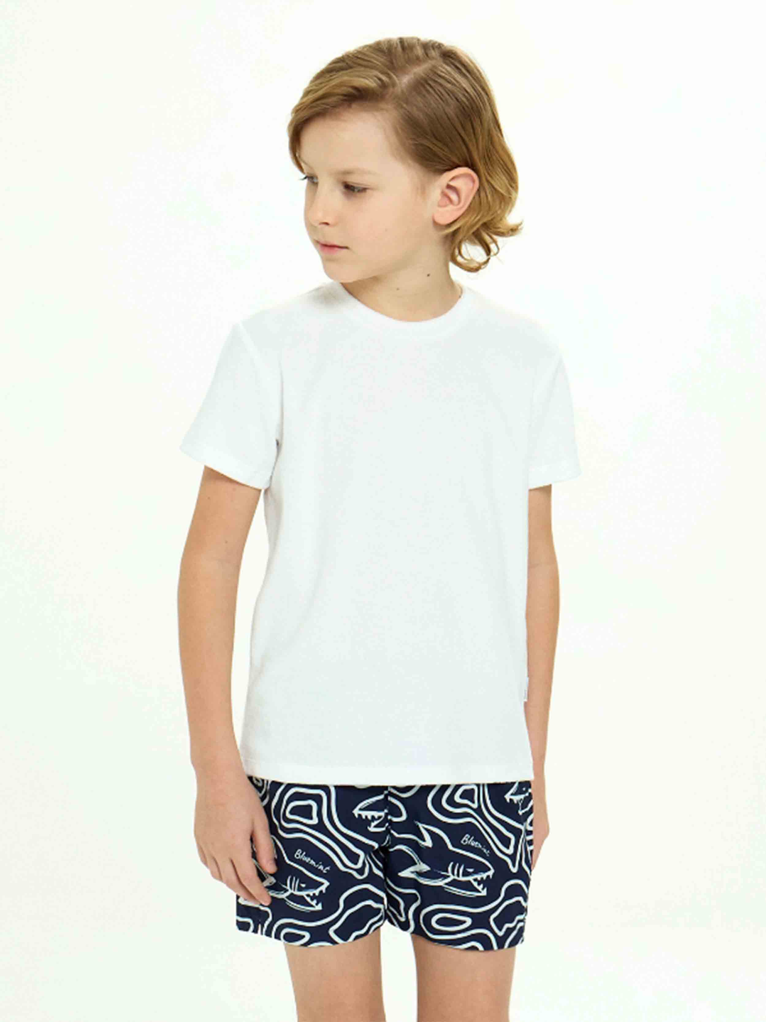 Navy/White