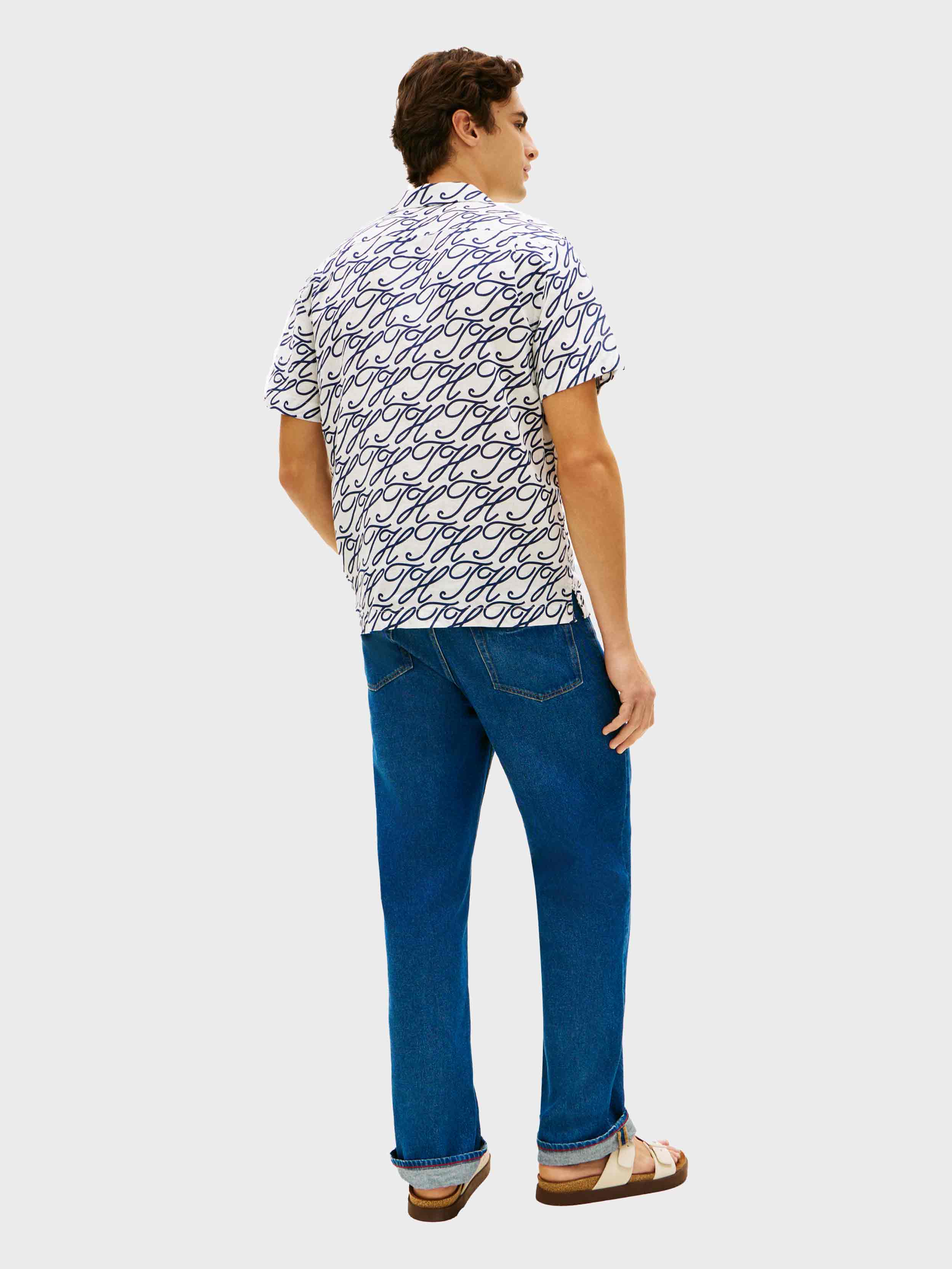 White / Navy