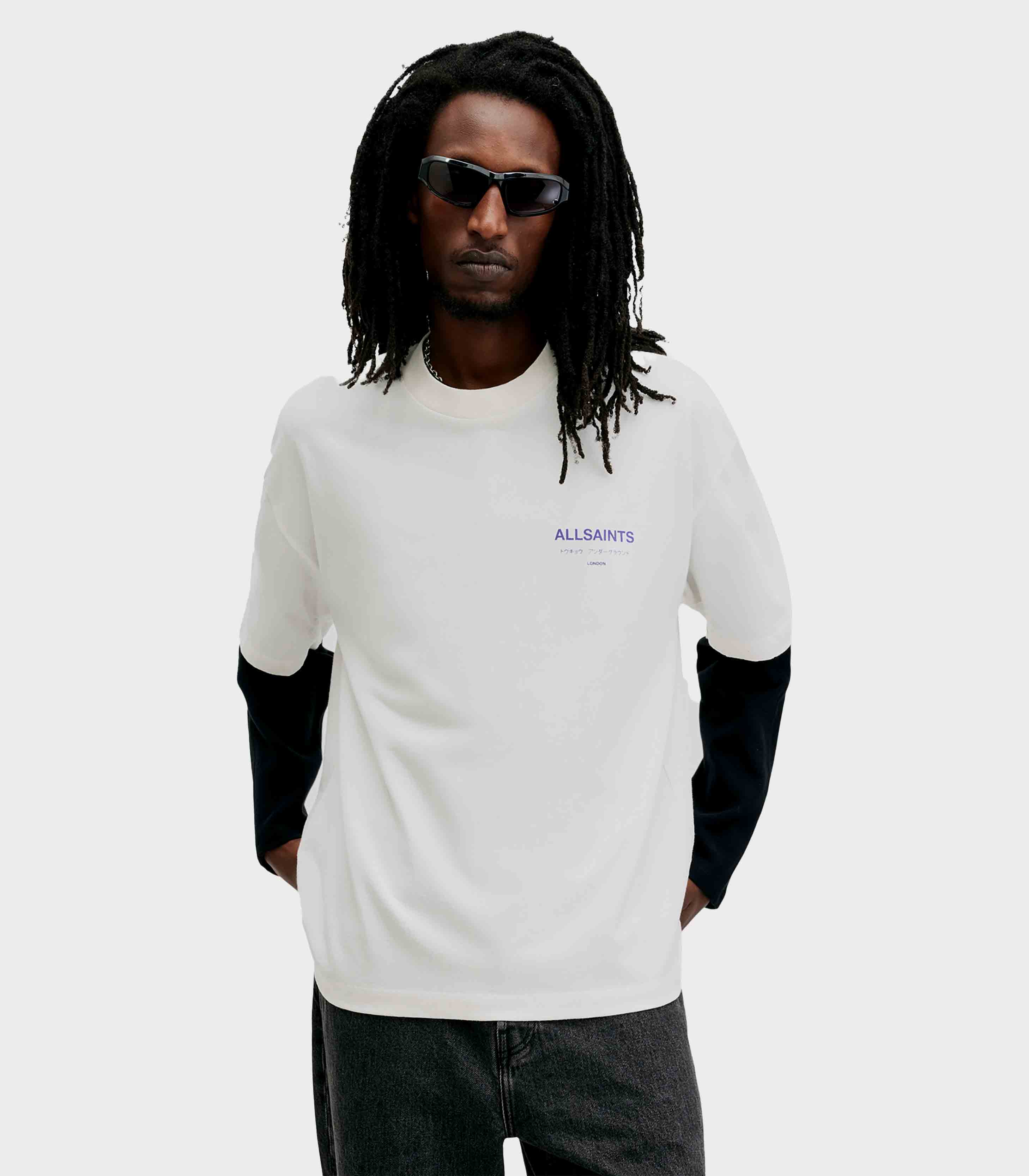 ASHEN WHITE/PURPLE