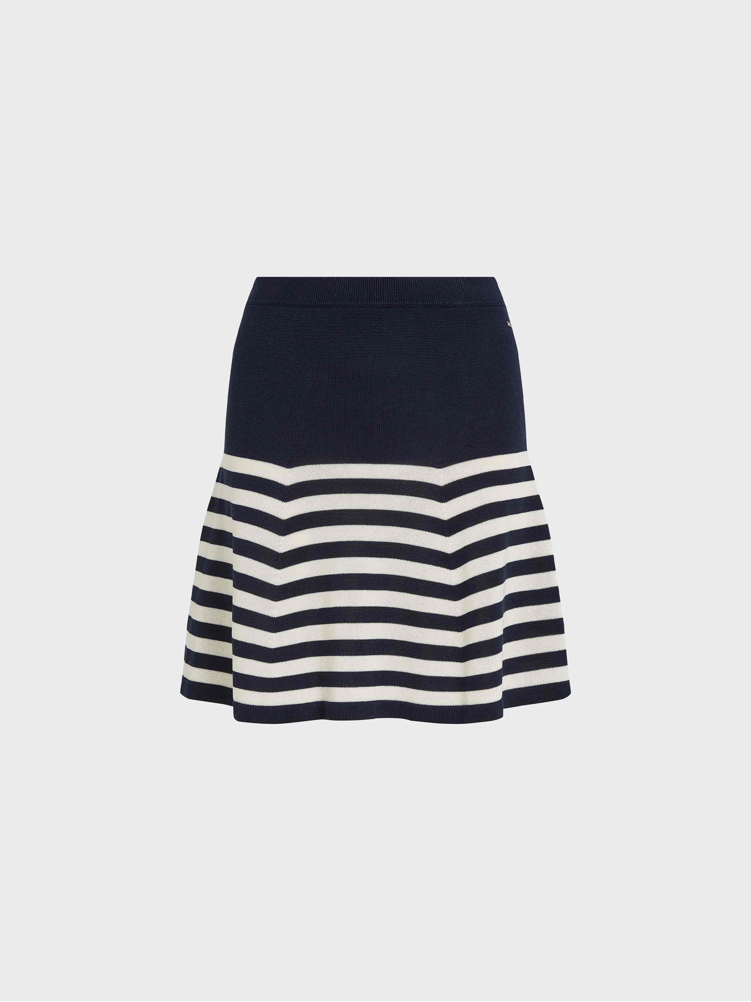 Ecru/Navy Blue