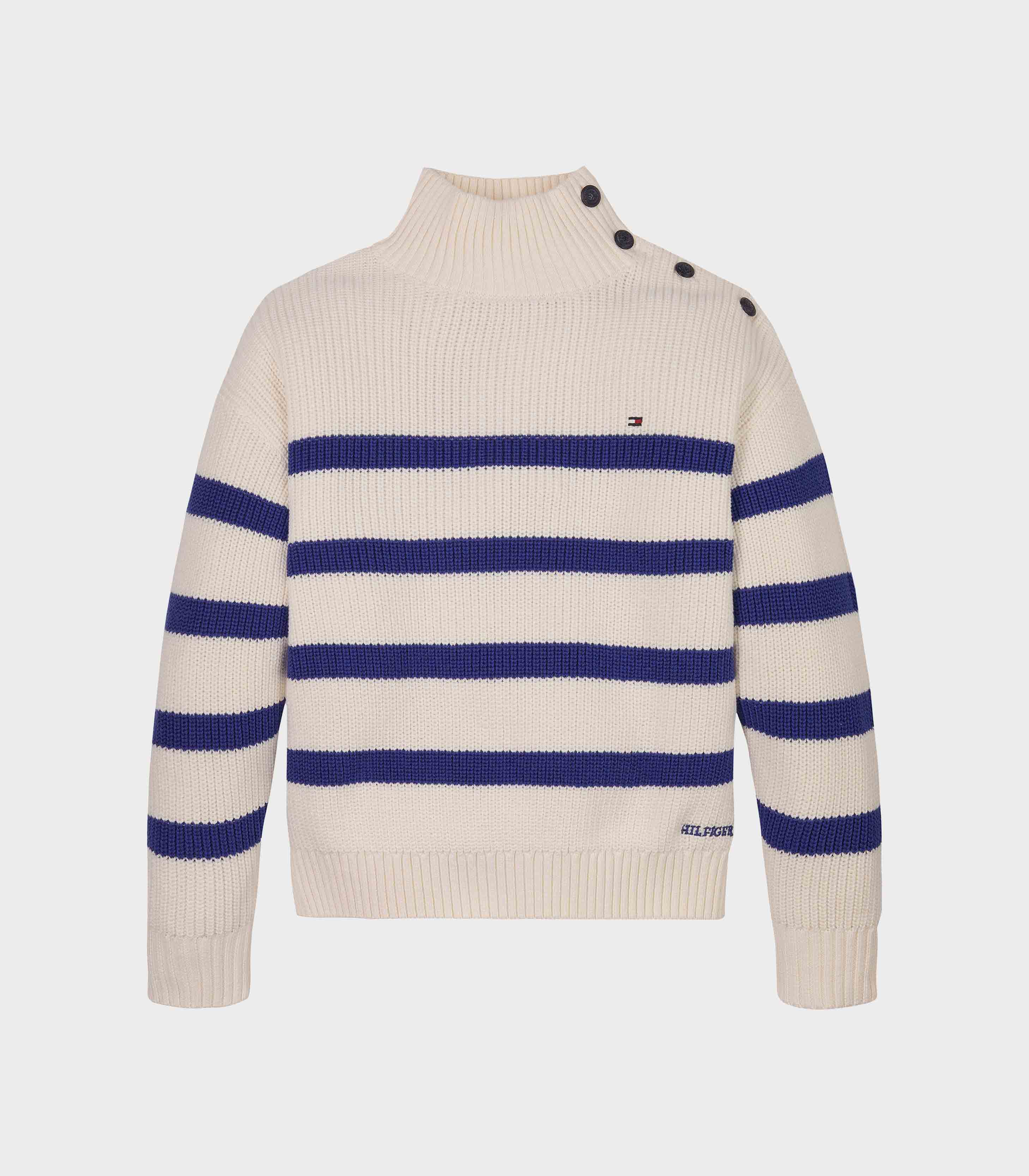Ivory/blue