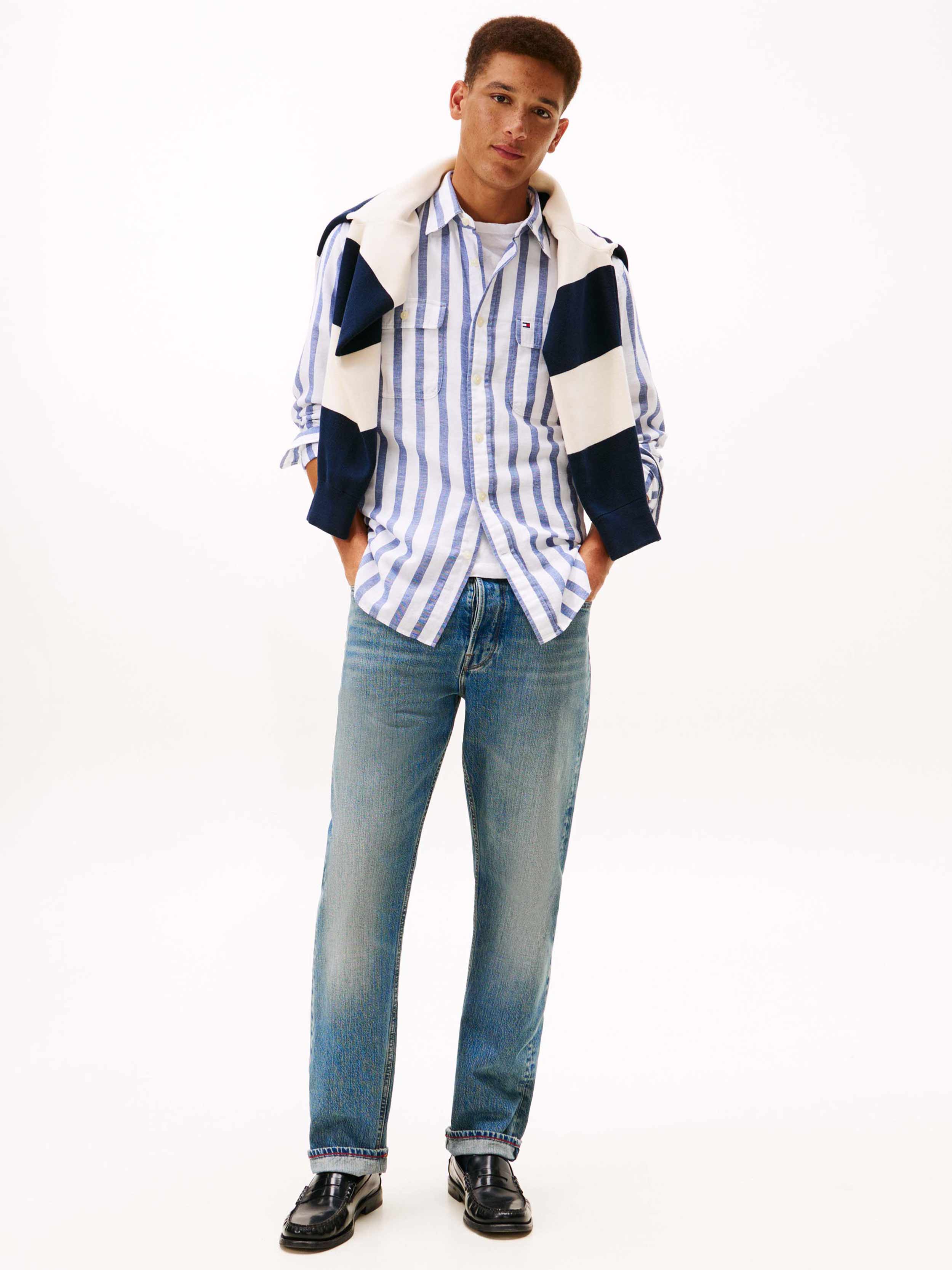 Bold Blue Stripe