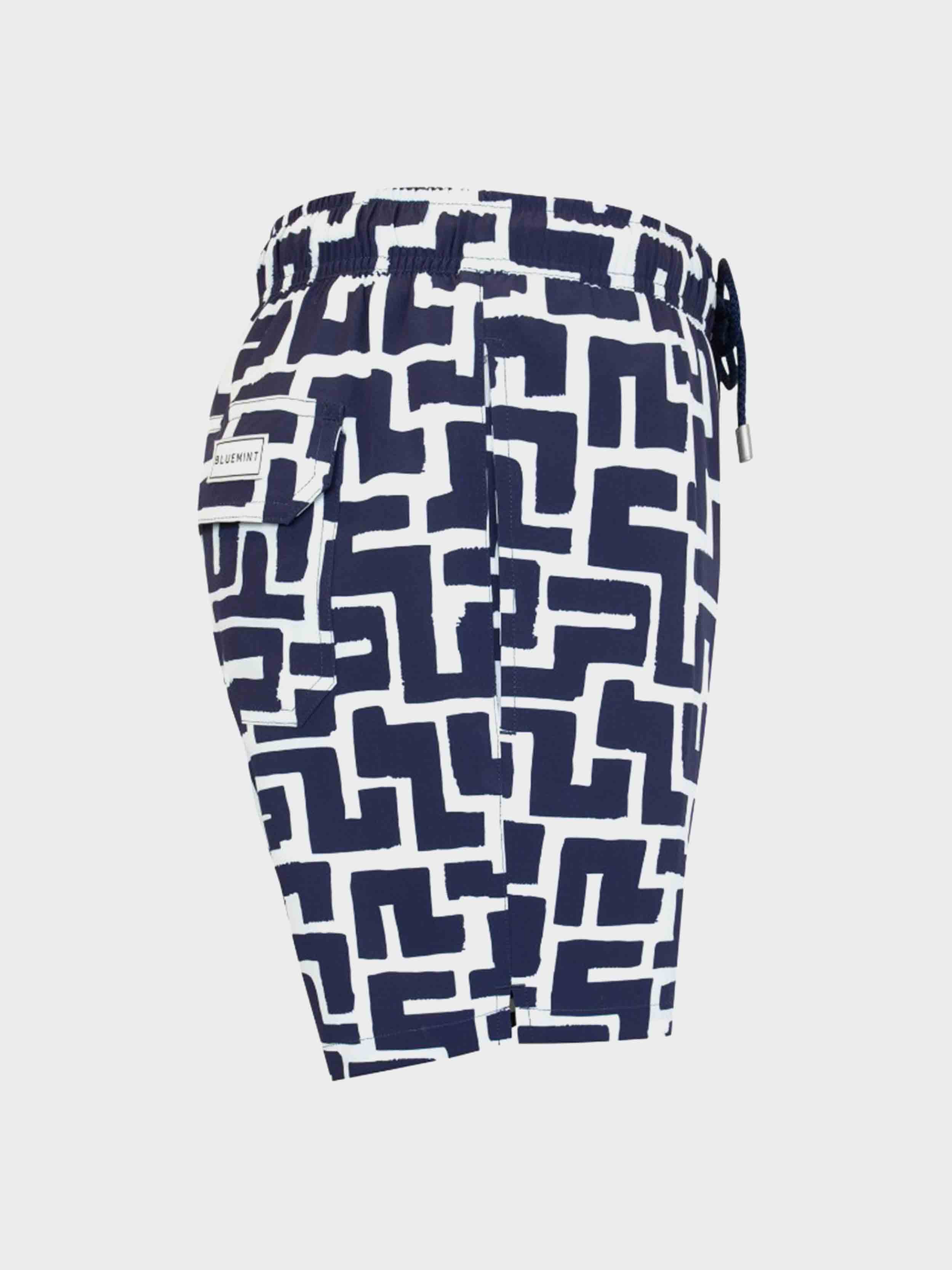 Navy/White