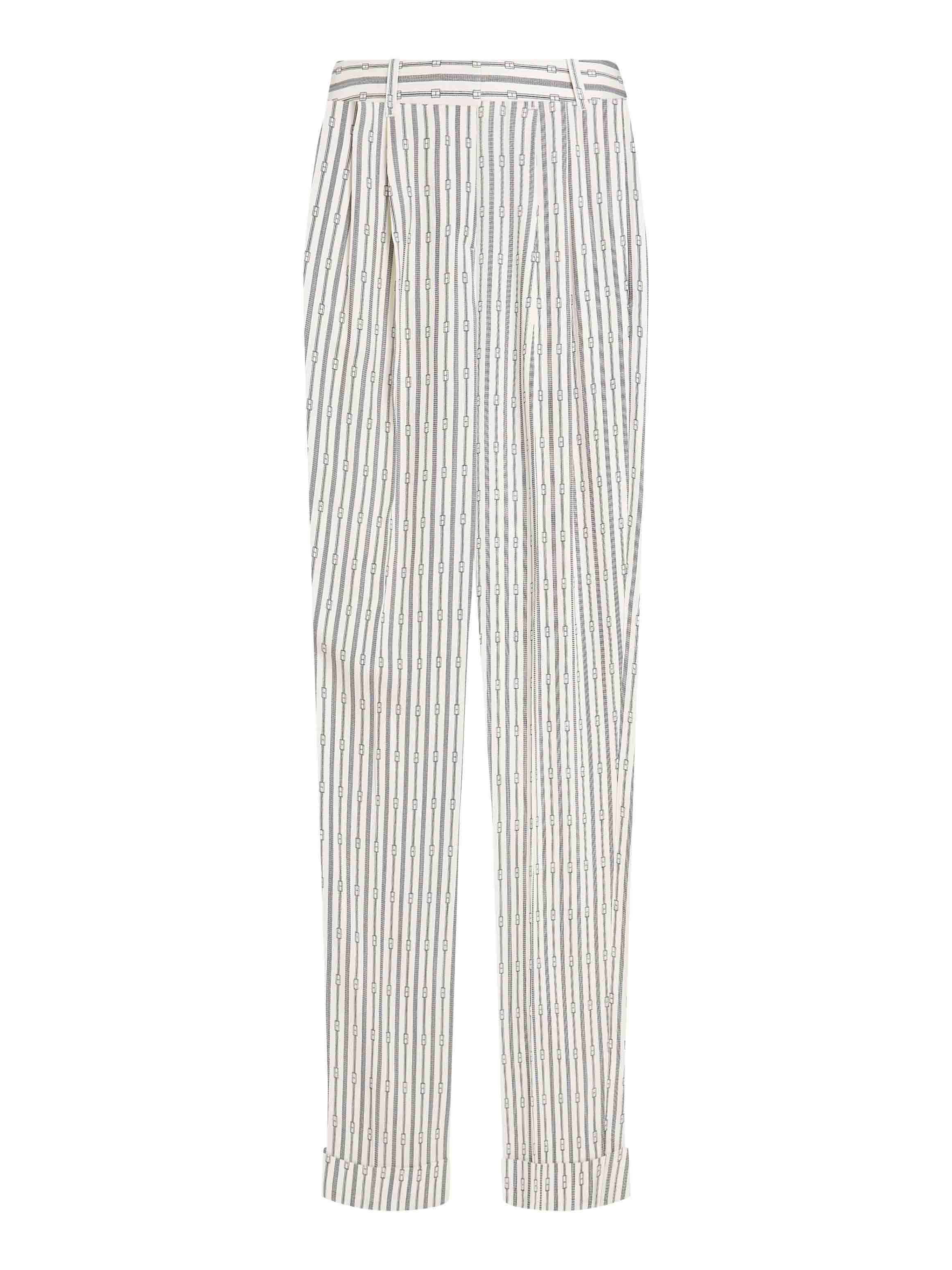 Ivory/navy