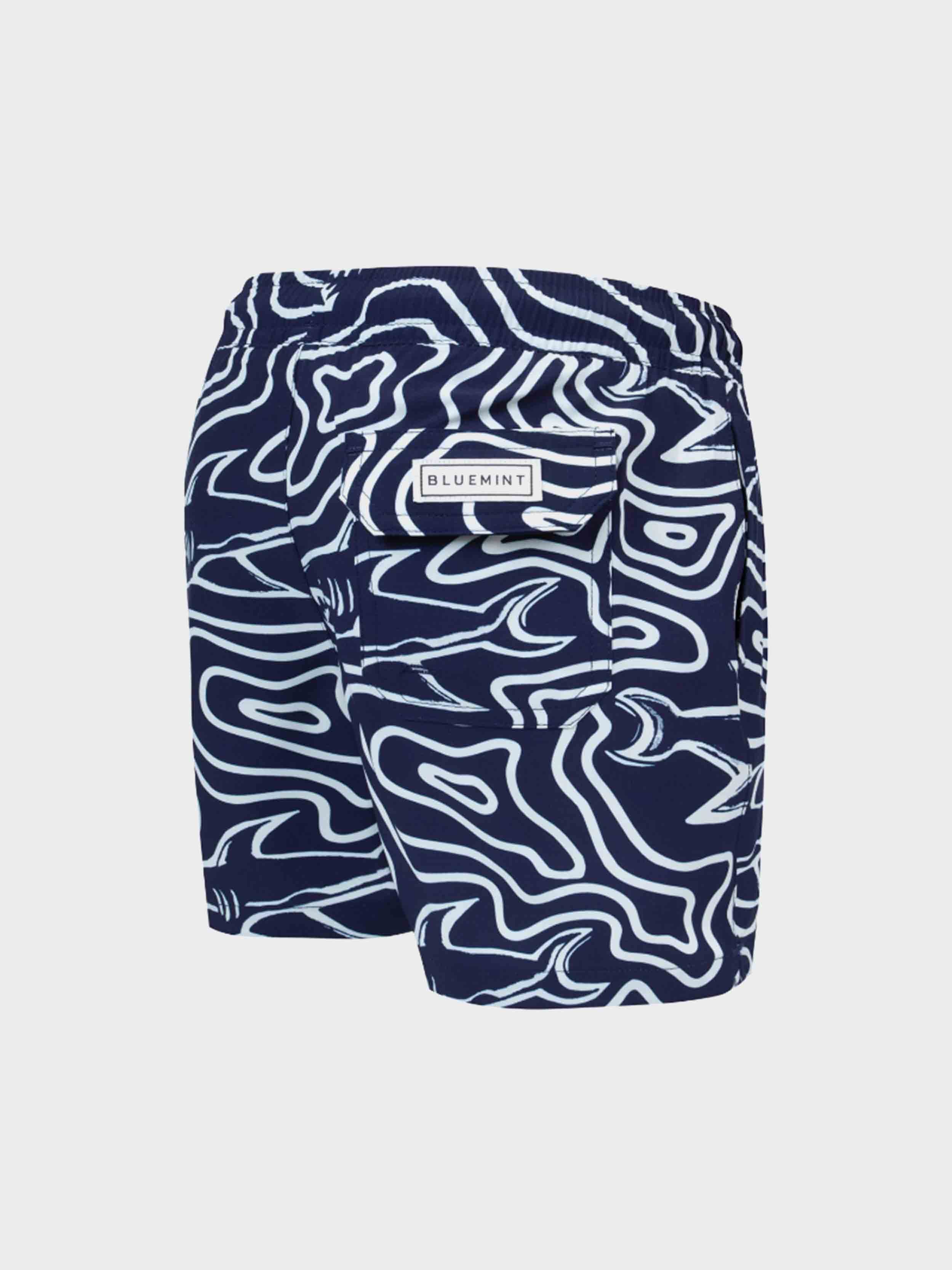 Navy/White