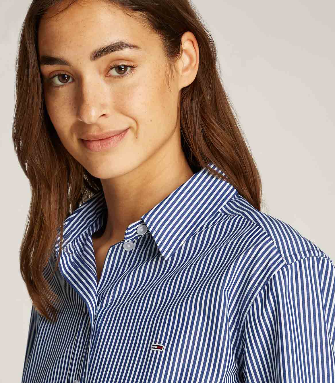 Navy/White Stripe