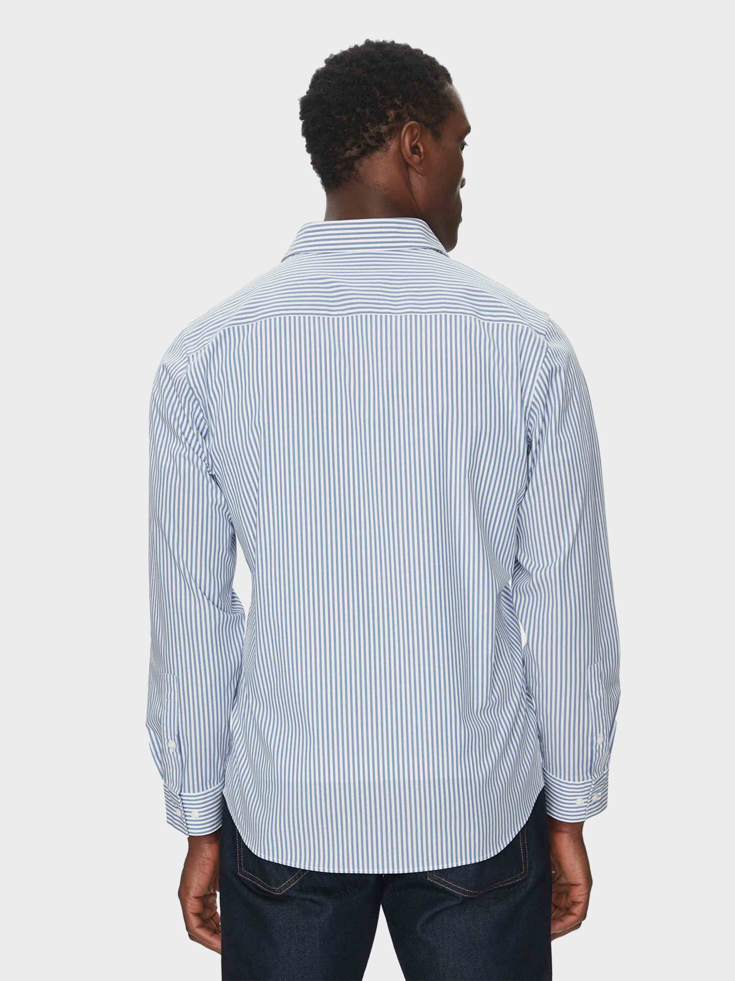 light Blue / White stripe