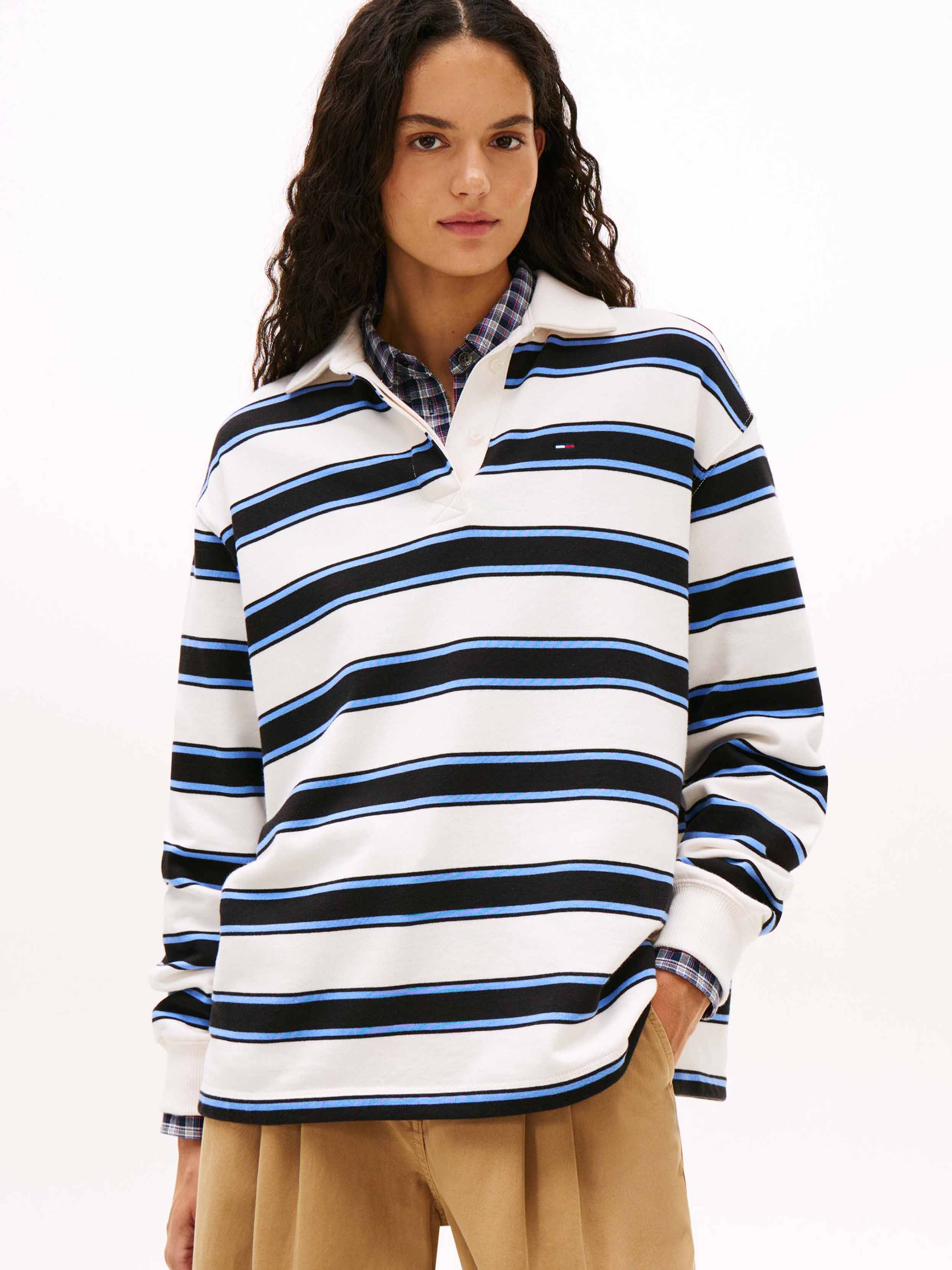 Navy \ White stripe