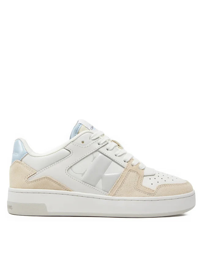 Bright White/Creamy /Baby Blue