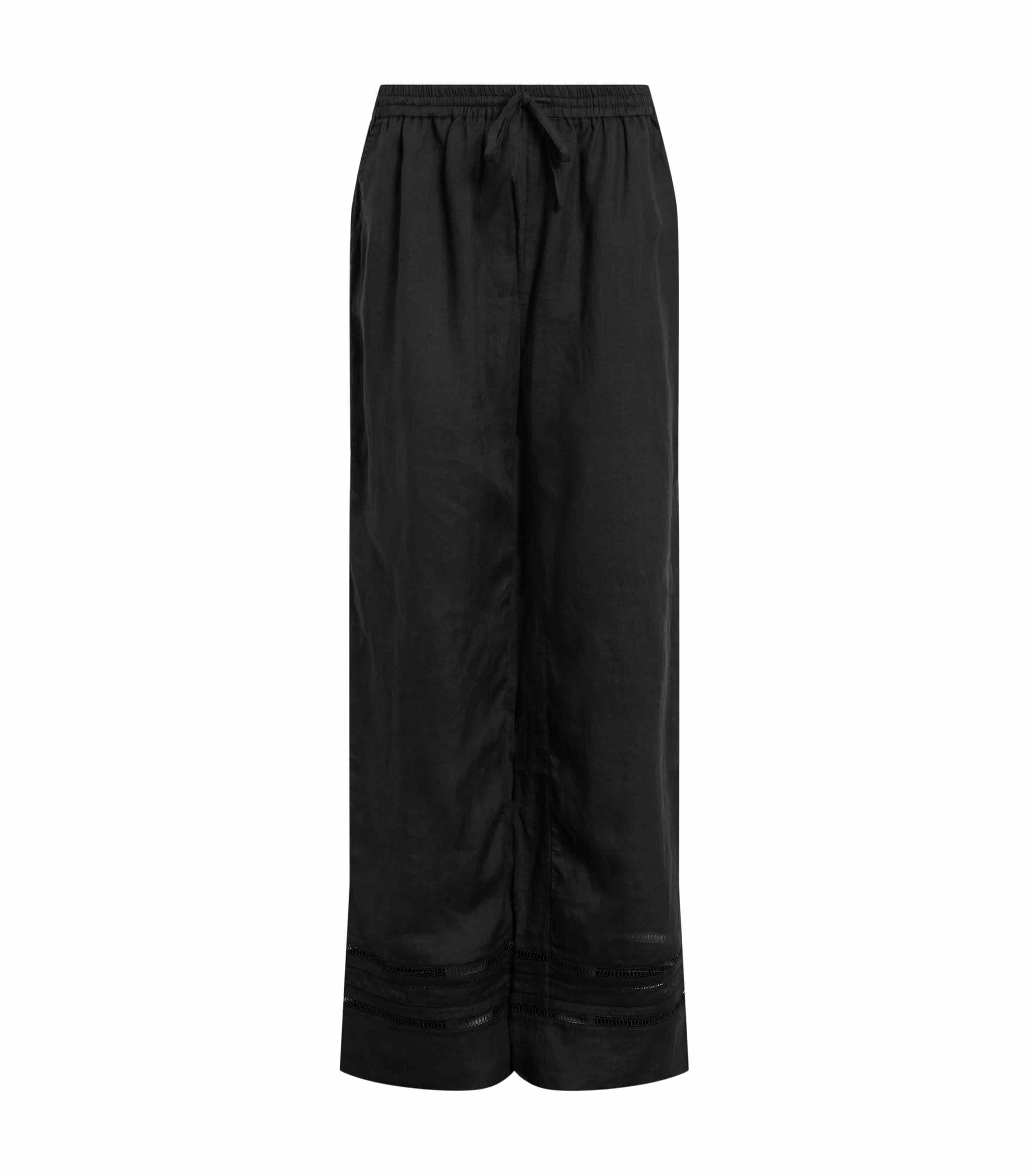 Allsaints -jade linen wide leg trousers
 - women